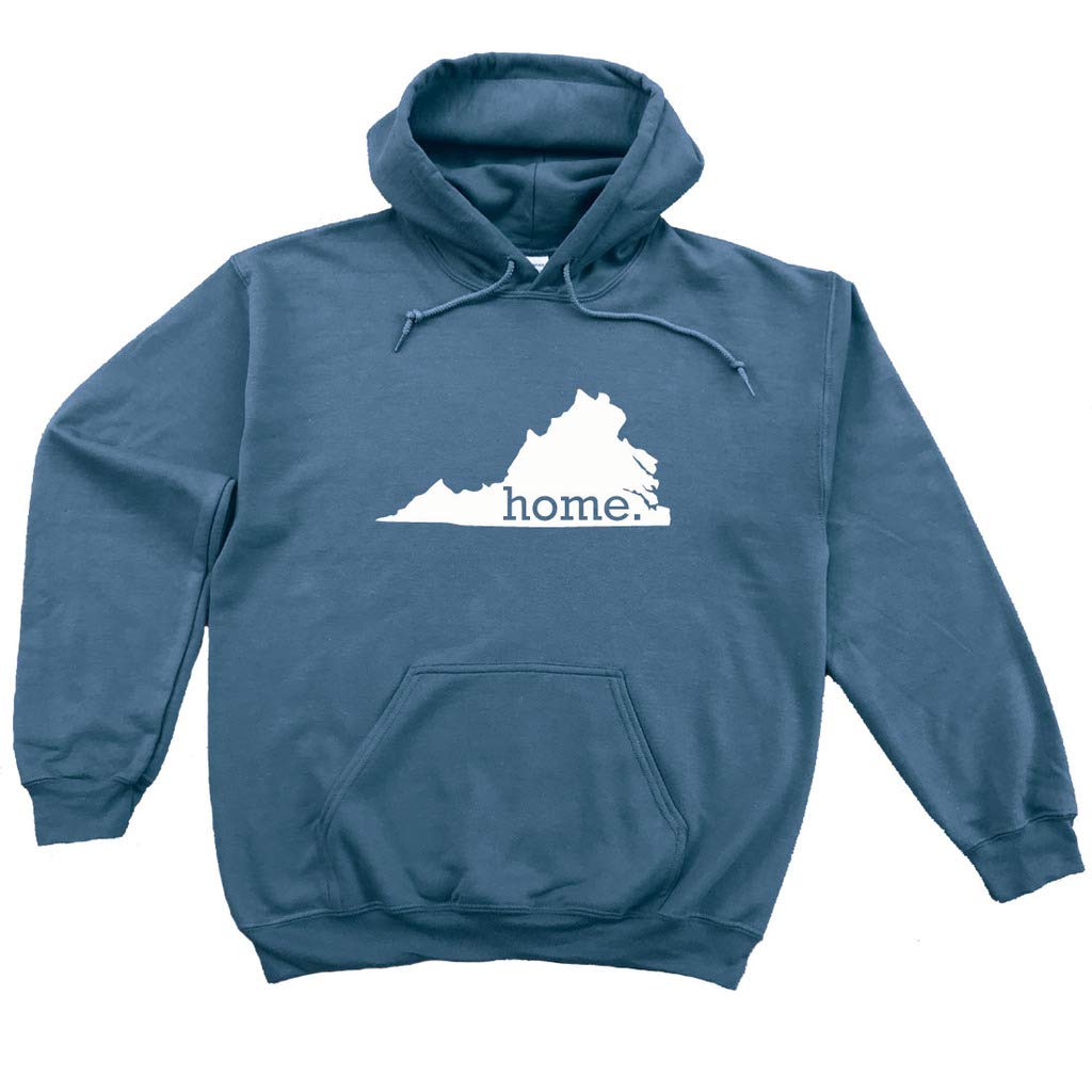 Virginia Home Hoodie Sweatshirt - Soft & Cozy Pullover for Men & Women | Perfect for Casual Wear, College Campus & State Pride