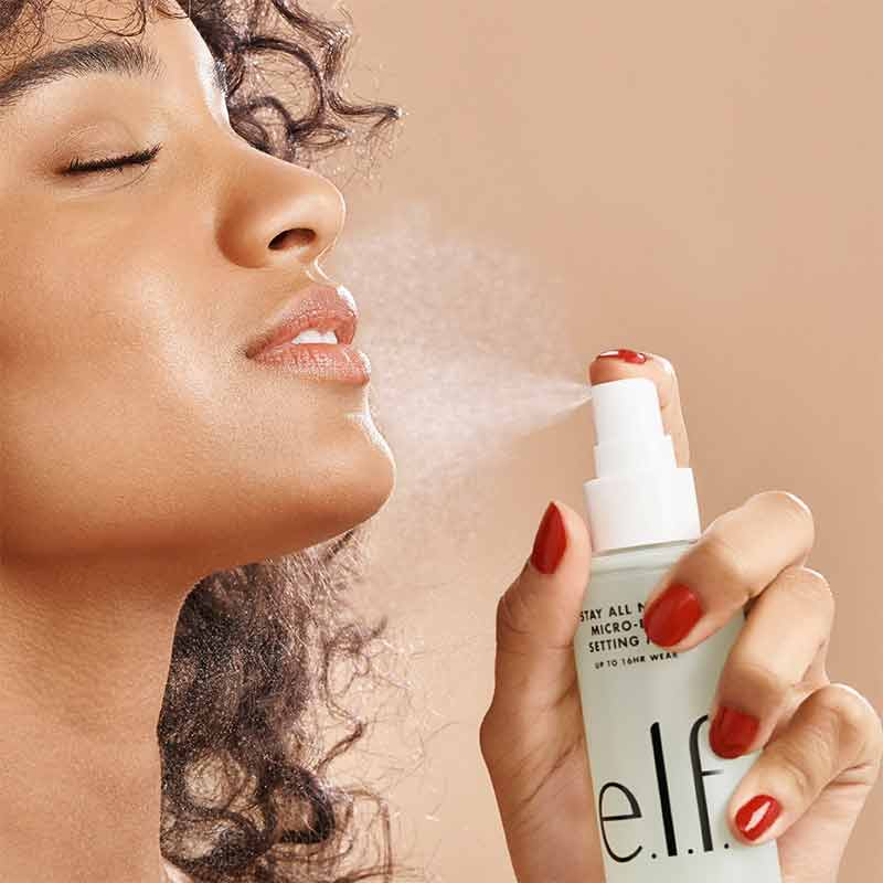 e.l.f. Stay All Night Long-Lasting Makeup Setting Spray - Oil Control & Hydrating Face Mist for Flawless Makeup All Day - Perfect for Parties, Weddings & Everyday Wear