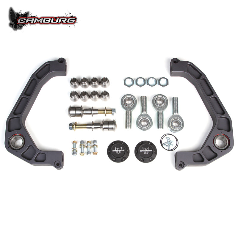 21-24 Ford F-150 Camburg Kinetik Billet Upper Control Arms - Heavy-Duty Suspension Upgrade for Off-Roading & Towing