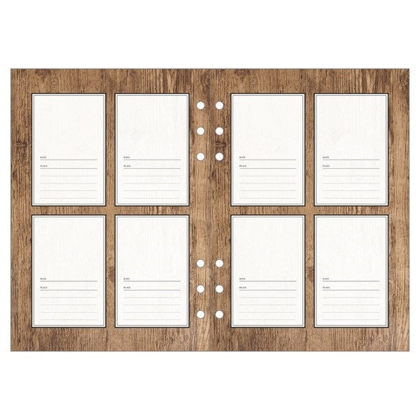 Cafe Note A5 Refillable Notebook - Mark's Style for Journaling, Sketching & Office Use | Premium Paper for Writing & Drawing