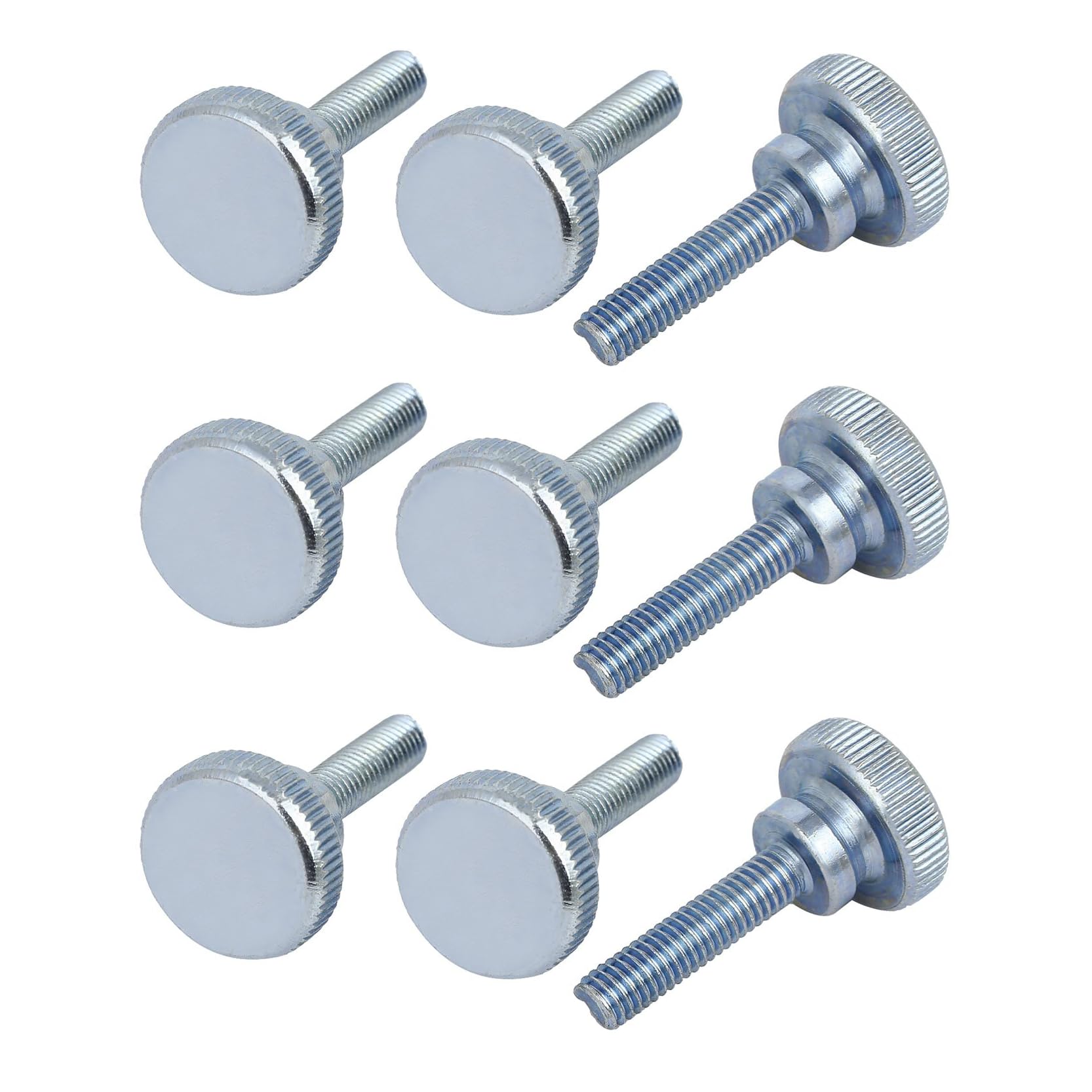 M6 x 25mm Knurled Thumb Screws - 10pcs for DIY & Electronics