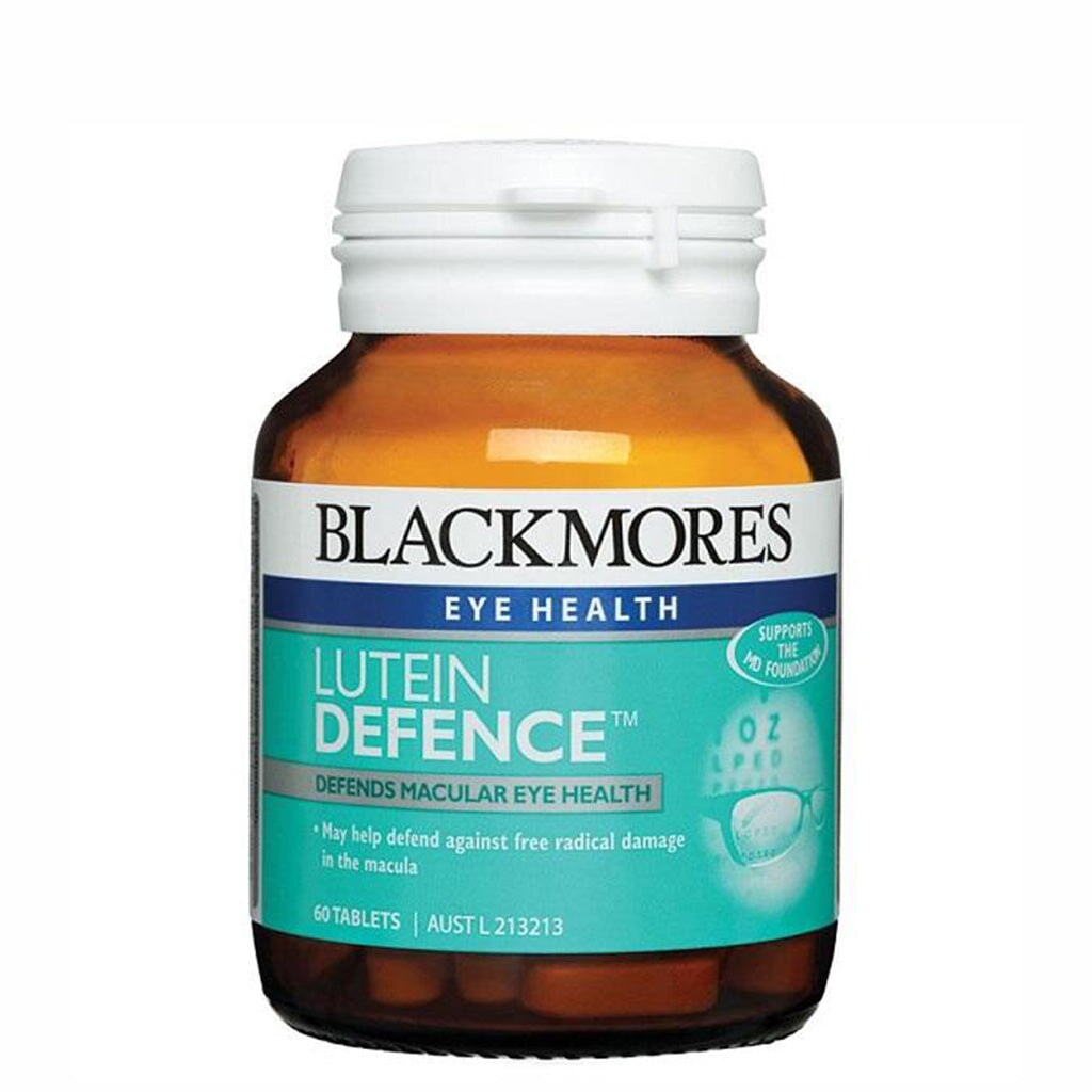 Blackmores Lutein Defence Eye Health Supplement - Supports Vision & Macular Health - 60 Capsules | Daily Eye Care for Screen Users & Aging Eyes