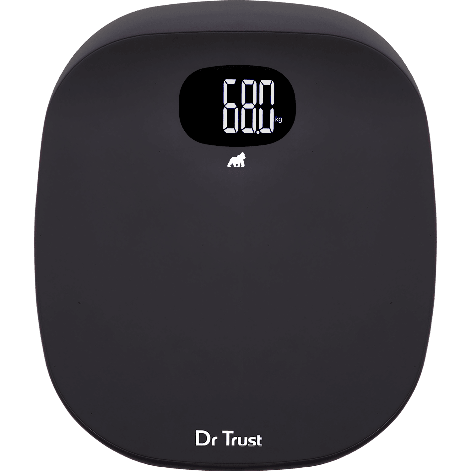 Dr Trust USA ABS Absolute Personal Scale - Digital Bathroom Scale with High Precision, Grey - Perfect for Home, Gym & Health Tracking