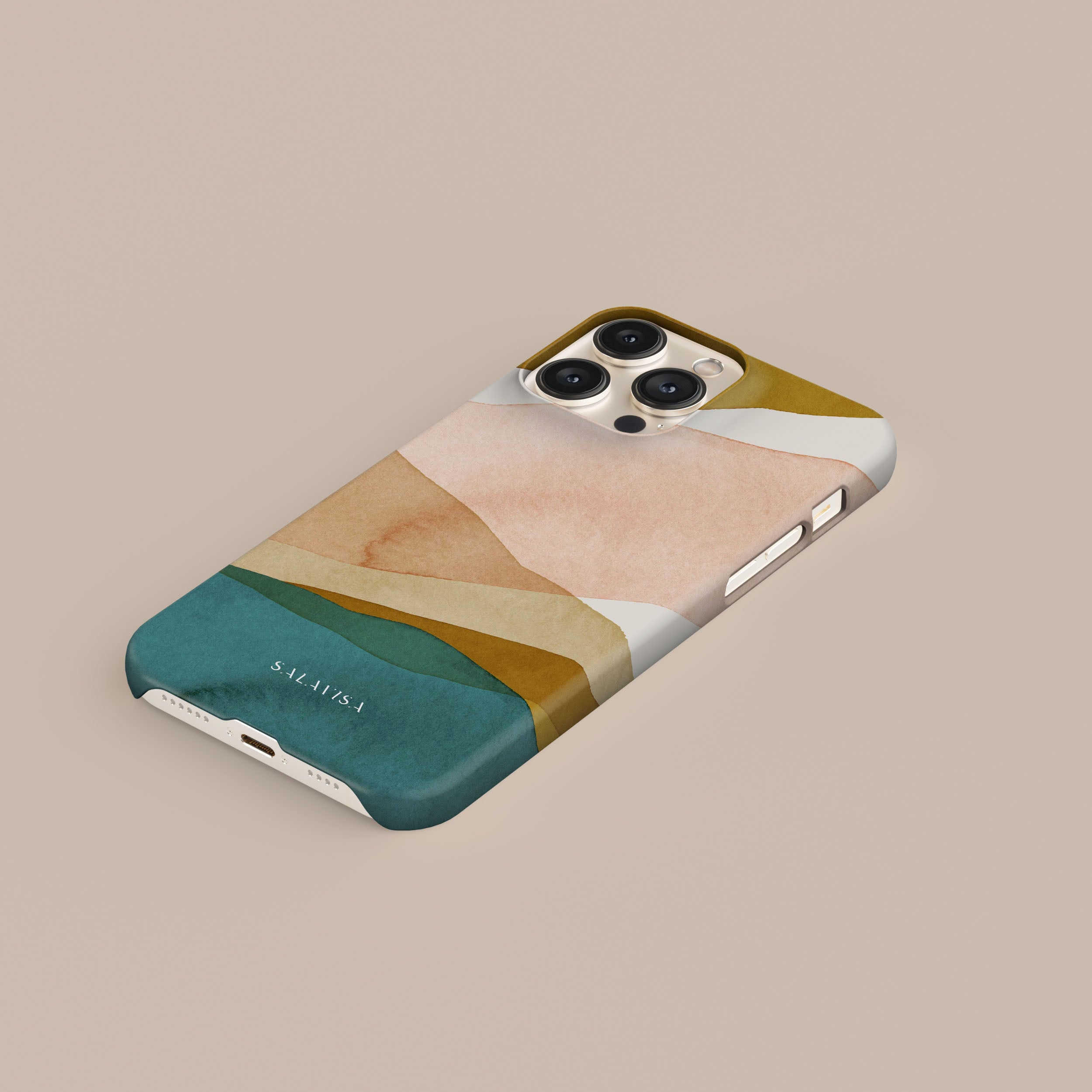 Premium Silk Breeze iPhone Case - Ultra Thin & Soft Protective Cover for iPhone 13/14/15 Pro Max - Perfect for Everyday Use, Travel & Gift Giving