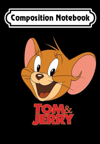 Tom and Jerry Composition Notebook - 6x9 Inches, 100 Pages Blank Lined Journal for School, Office & Creative Writing - Durable Paperback Notebook for Students, Professionals & Note-Taking