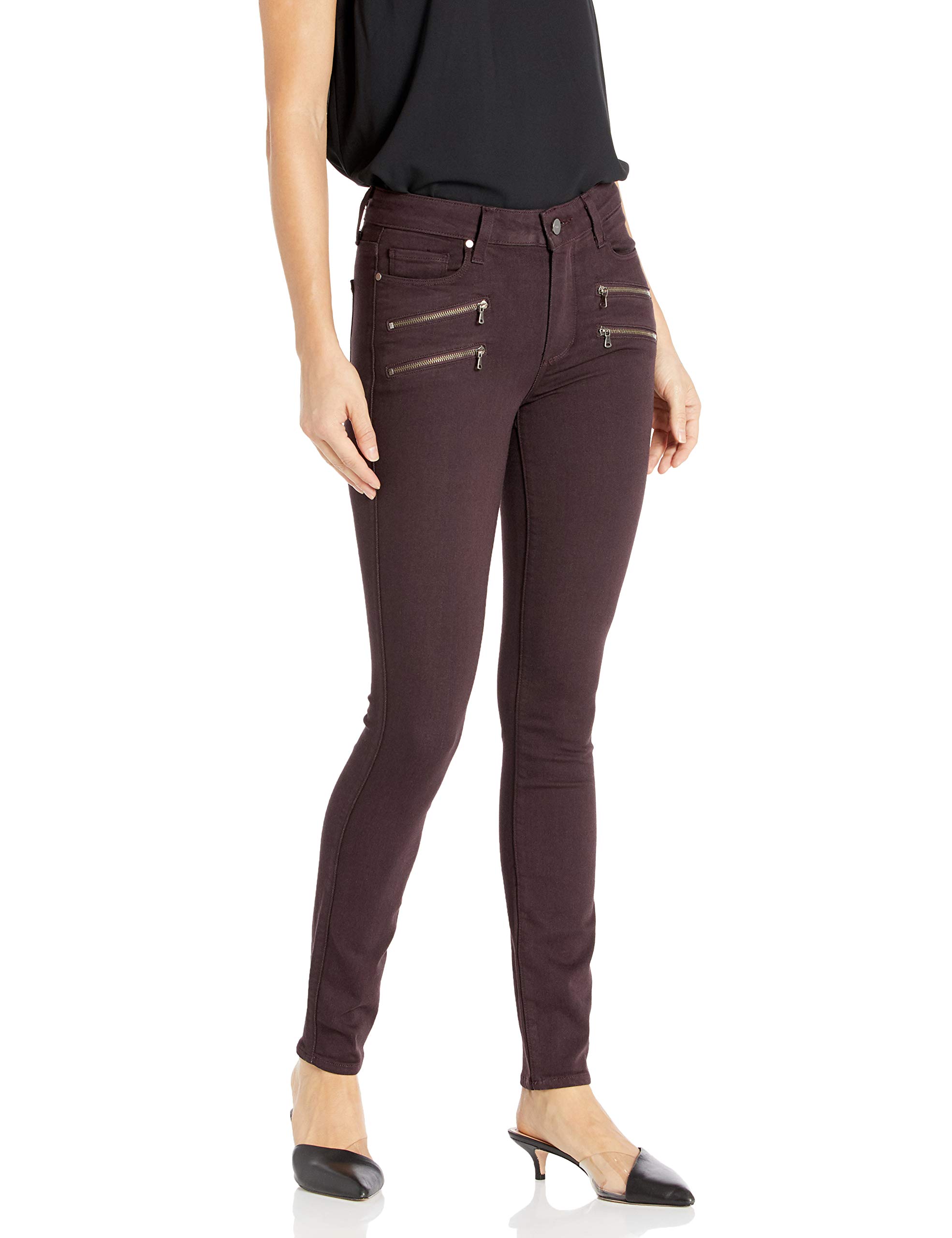 PAIGE Women's Edgemont High Rise Skinny Jeans - Stretch Denim Pants for Everyday Comfort | Perfect for Work, Casual Outfits & Weekend Wear