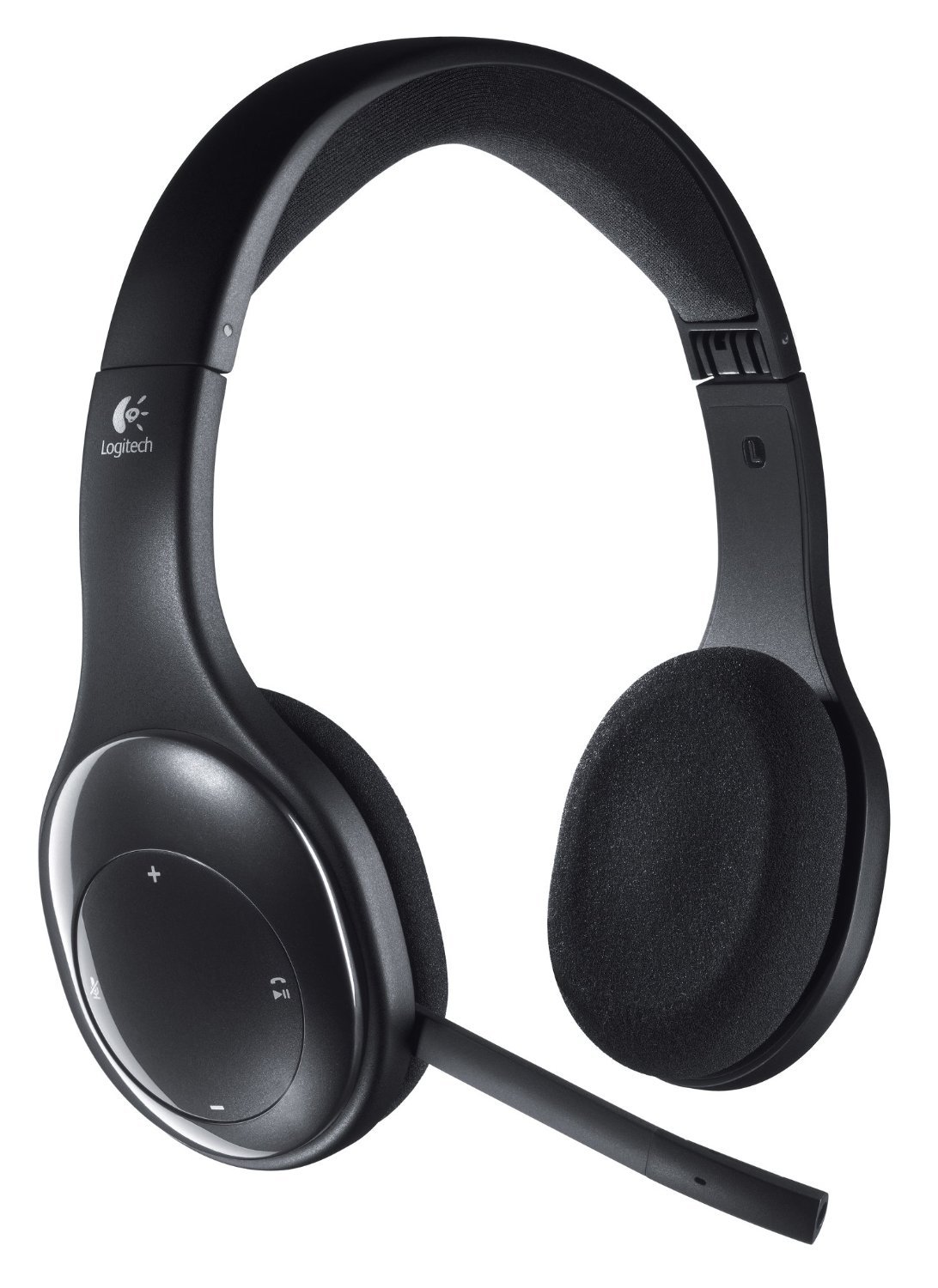 Logitech H800 Bluetooth Wireless Headset with Microphone - Compatible with PC, Laptop, Tablet & Smartphone (Renewed) - Perfect for Online Meetings, Gaming & Music Streaming