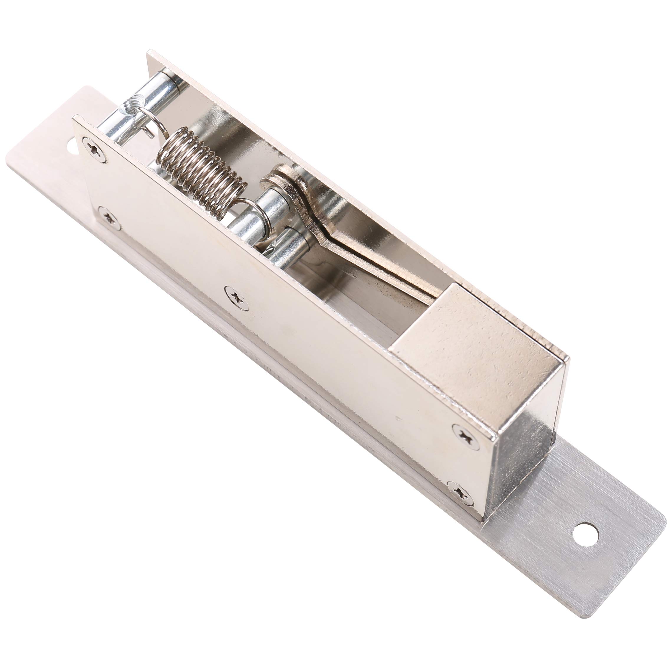 UHPPOTE Electric Bolt Lock for Sliding Doors - Fail Secure NO Mode - Heavy Duty Security Lock for Glass & Metal Doors - Perfect for Offices, Warehouses & Smart Homes