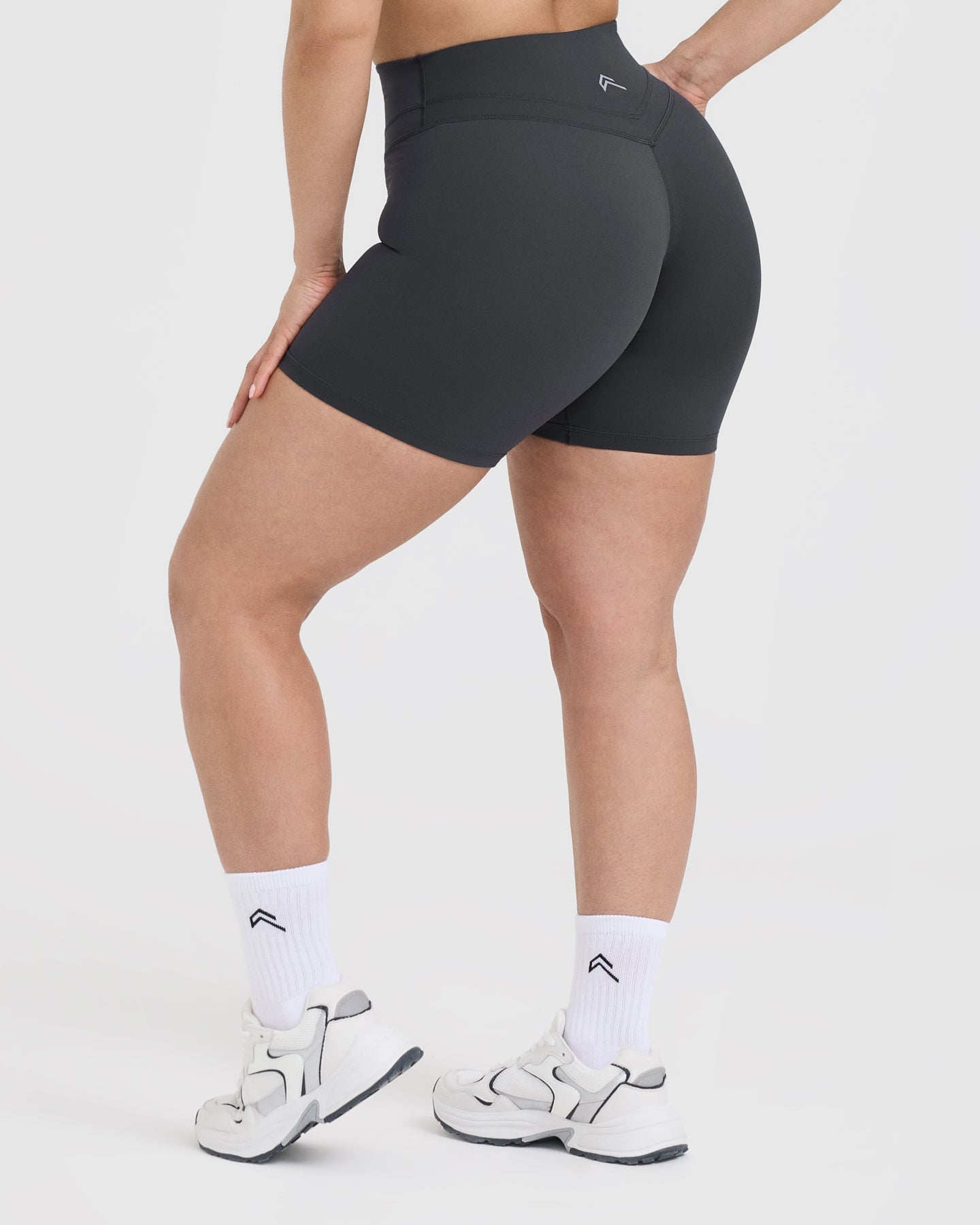 High Waisted Shorts for Women - 6-Pack Comfortable Stretch Cotton Shorts | Perfect for Yoga, Gym, and Summer Outfits