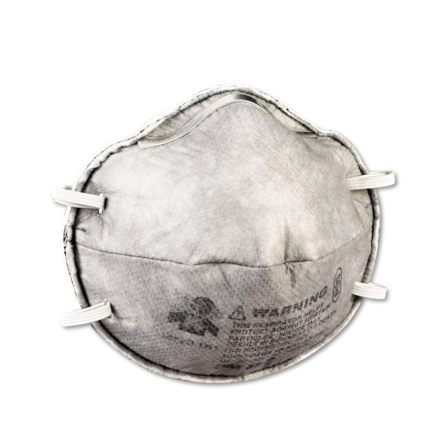 3M™ R95 Particulate Respirator with Nuisance Level Organic Vapor Relief - One Size Fits All - 20 Pack/Box - Ideal for Woodworking, Painting, and Construction Safety Protection