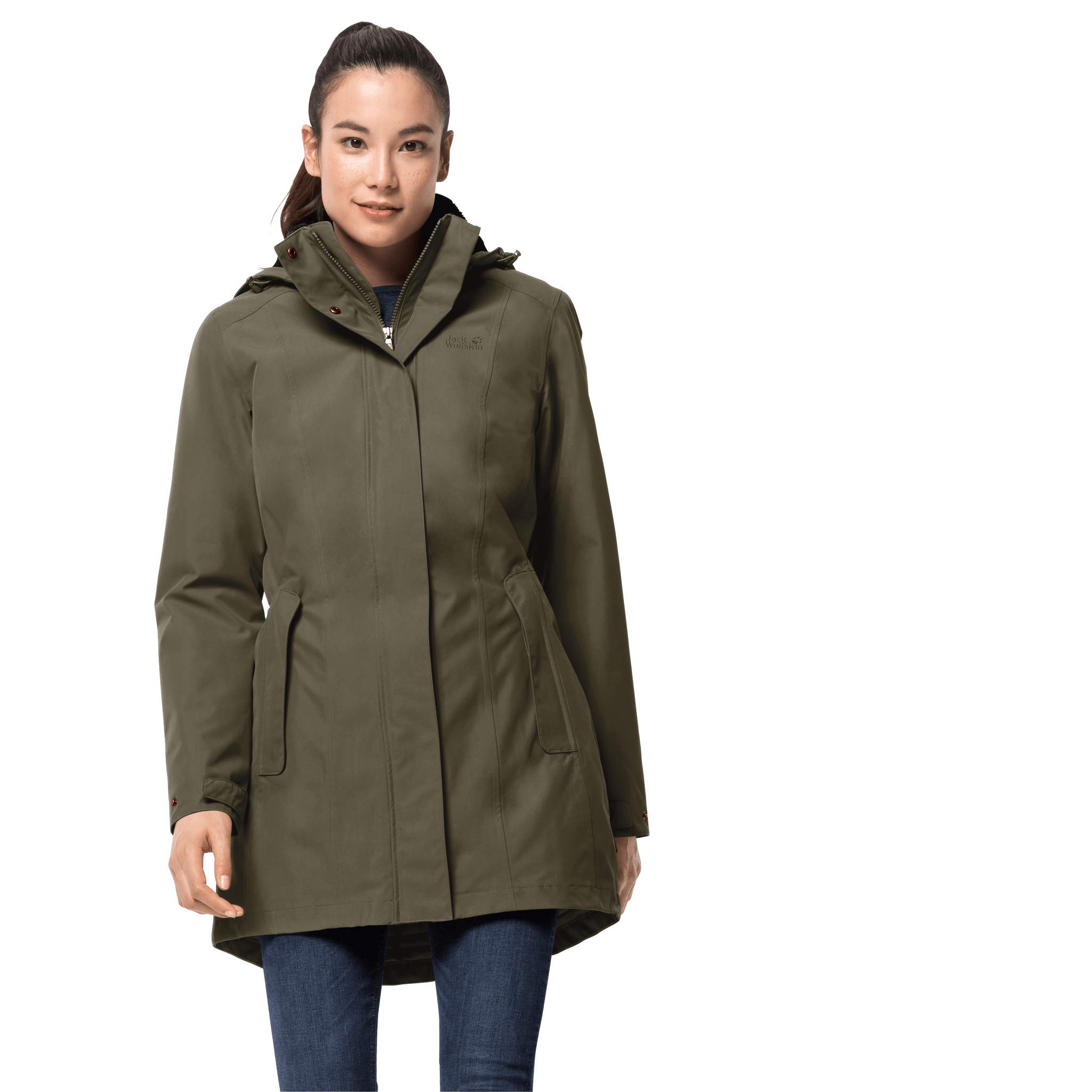 Jack Wolfskin Women's Madison Avenue Winter Coat - Waterproof, Windproof & Insulated for Outdoor Activities | Perfect for Hiking, Skiing & Cold Weather Adventures
