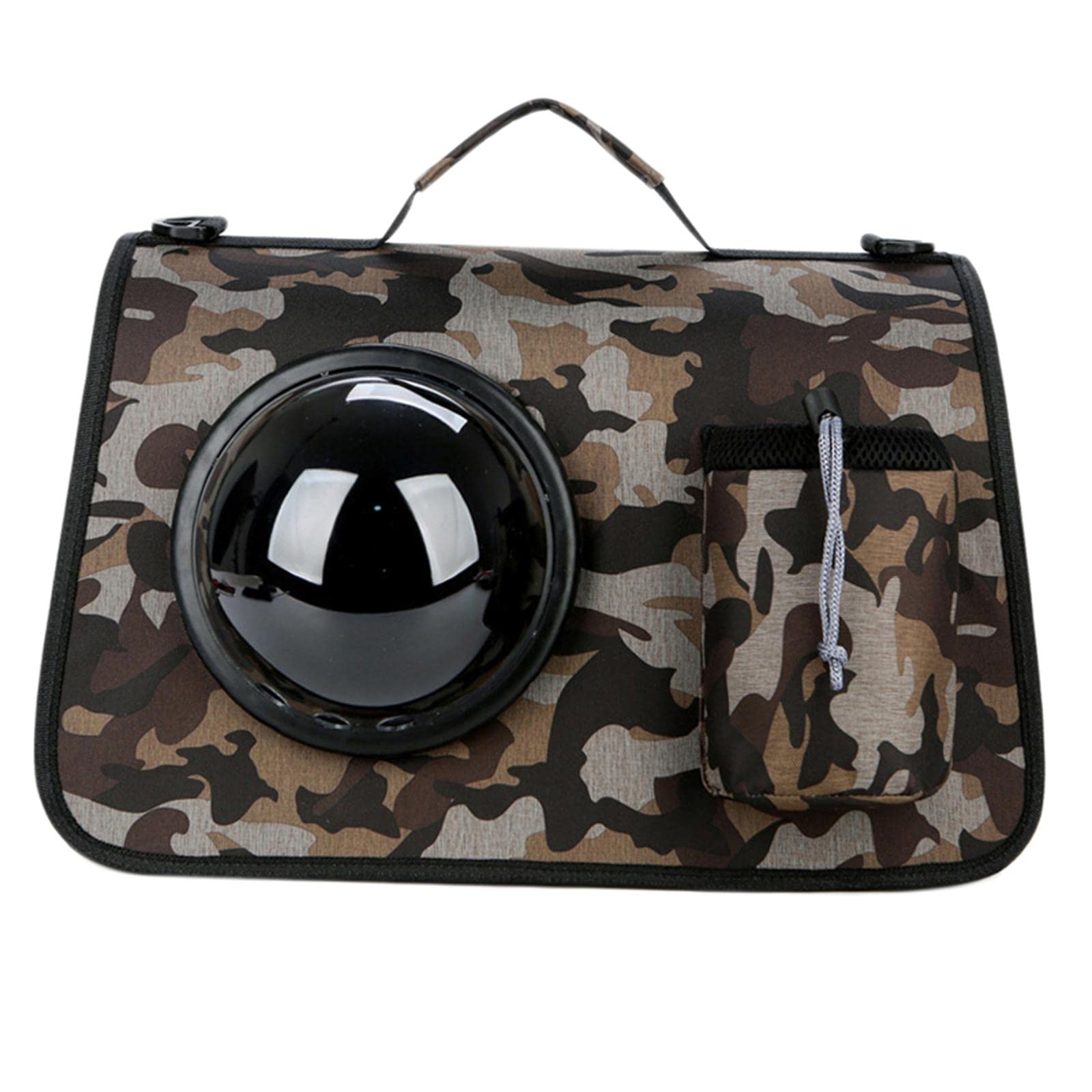 Enakshi 3D Camouflage Pet Carrier Bag for Dogs & Cats - Portable Travel Tote for Outdoor Cycling, Hiking & Adventures | Durable Pet Supplies & Accessories