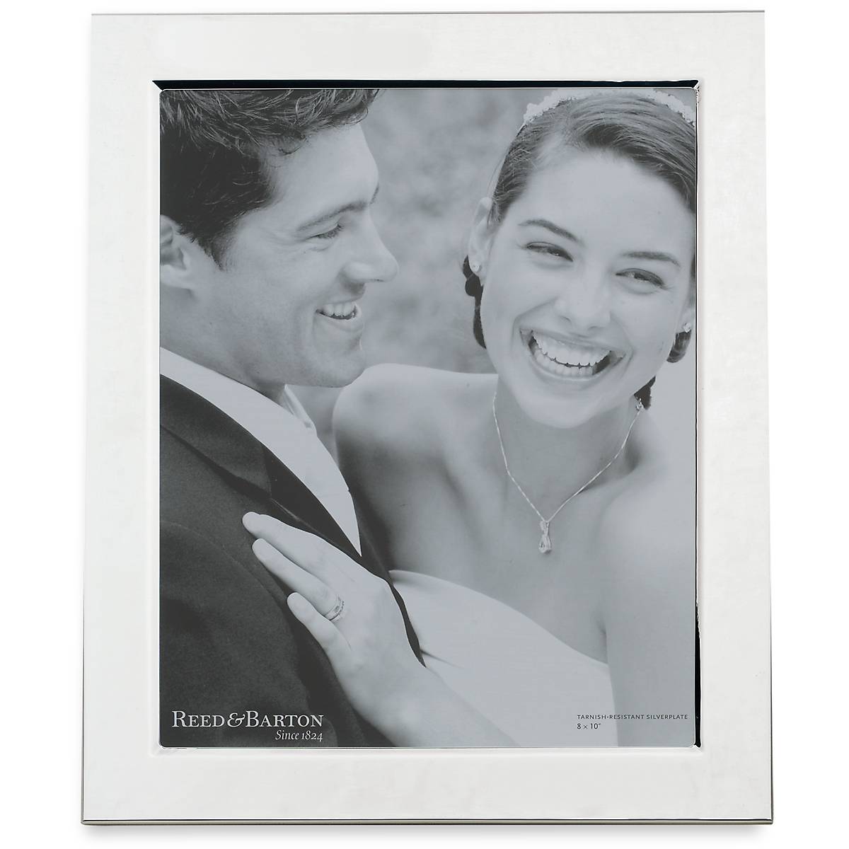 Vintage Silver Plated 8x10 Photo Frame - Elegant Wall & Tabletop Display for Wedding, Graduation, and Family Pictures