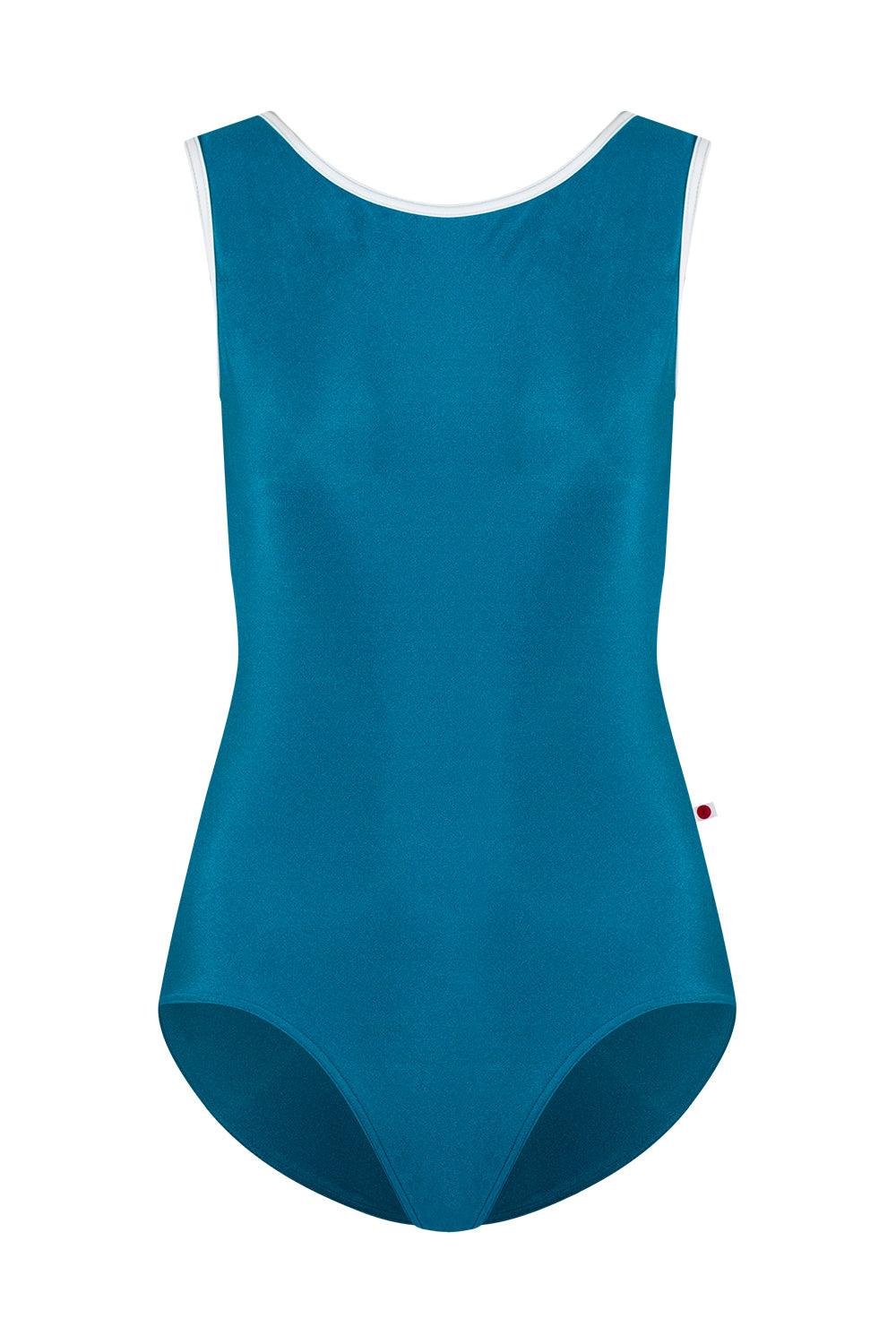 Yumiko Adult LARISSA Boat Neck Leotard - Stretchy Ballet Dance Leotard for Women - Perfect for Ballet, Yoga & Dance Classes