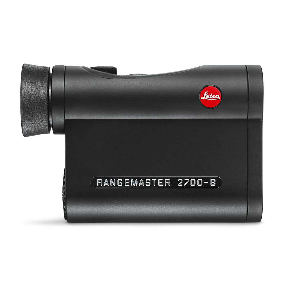Leica Rangemaster CRF 2700-B Laser Rangefinder - High Precision Hunting & Golf Distance Measuring Device for Outdoor Sports & Wildlife Observation