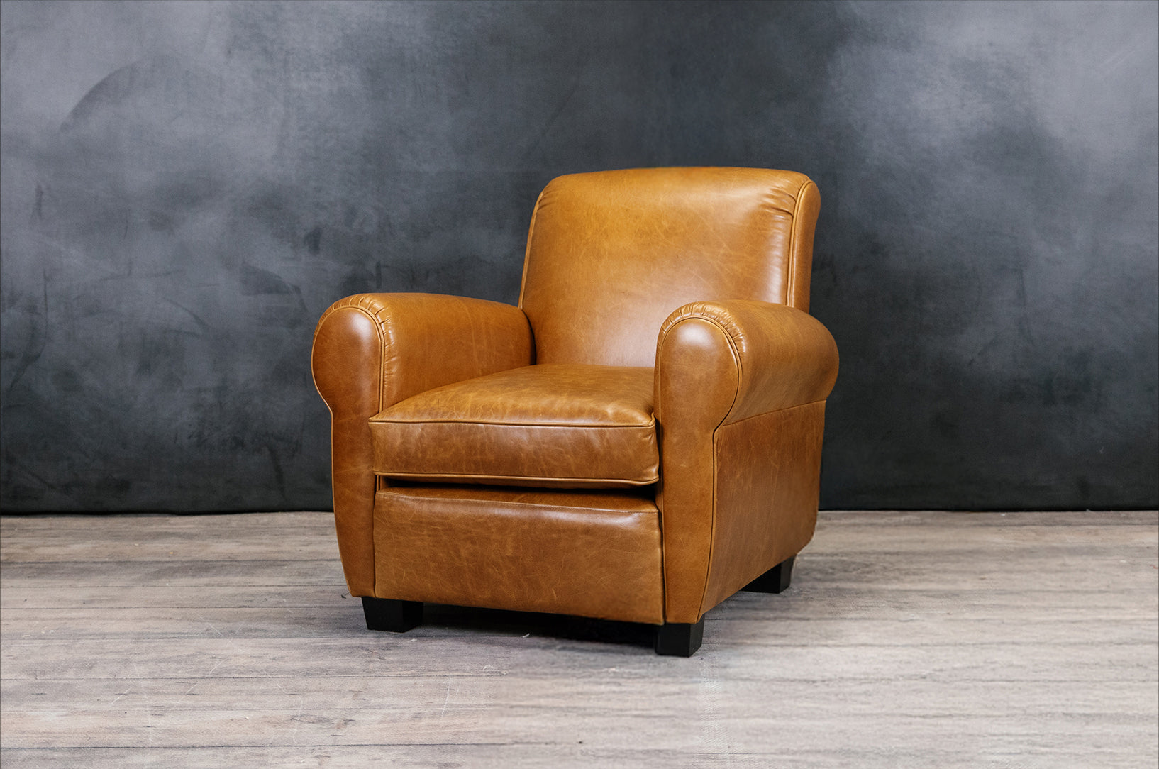 Premium McAllister Genuine Leather Recliner Chair - Handcrafted Office & Living Room Furniture for Home Comfort & Relaxation