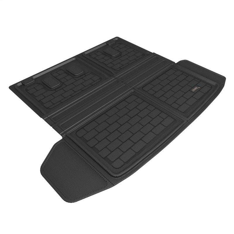 3D Maxpider Kagu Black Cargo Liner for 2023-2024 Honda Pilot - Custom Fit All-Weather Floor Mat - Perfect for Road Trips, Camping & Family Adventures