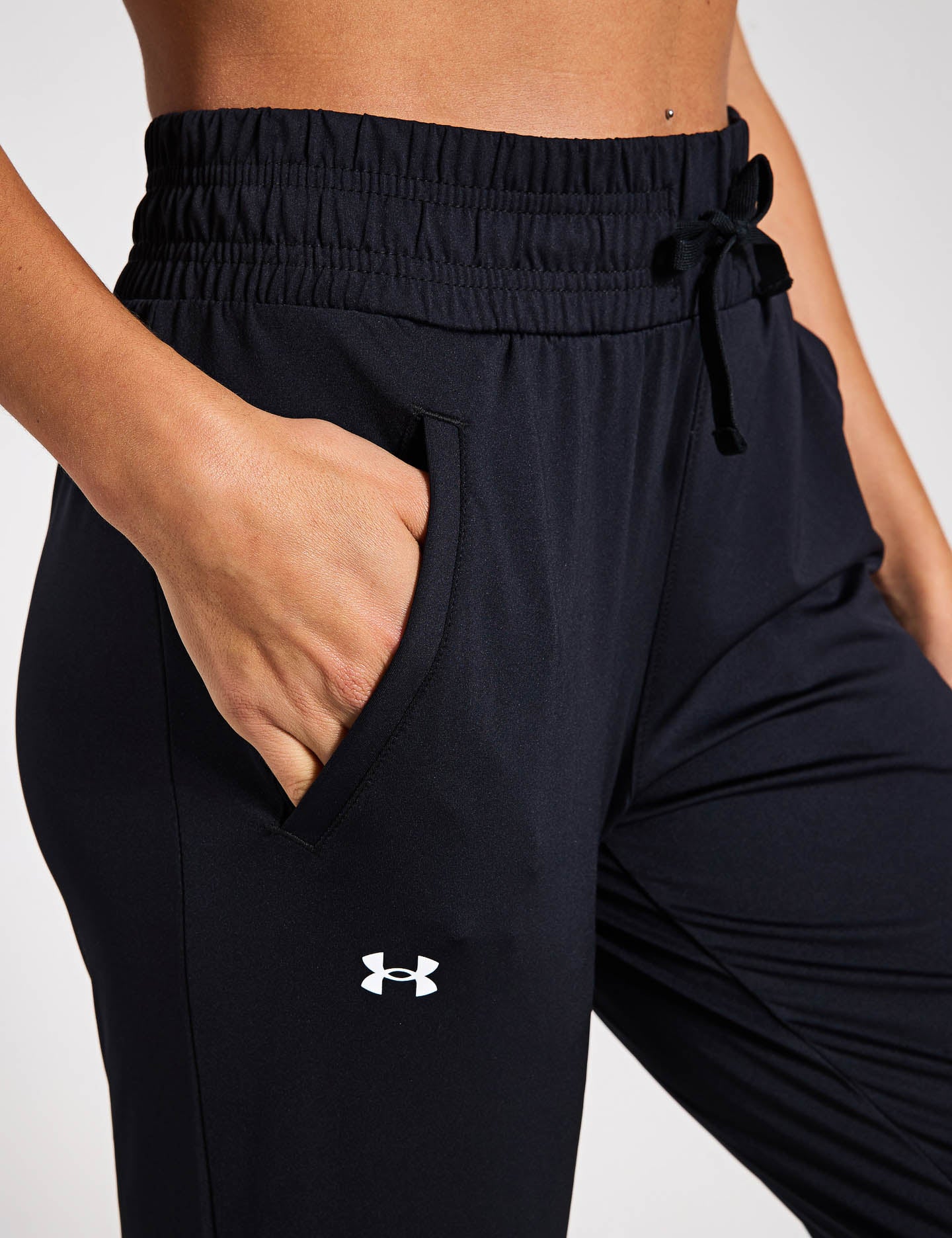 UA Tech Pants for Men & Women - Comfortable Athletic Joggers in Black & White | Perfect for Workouts, Running & Casual Wear