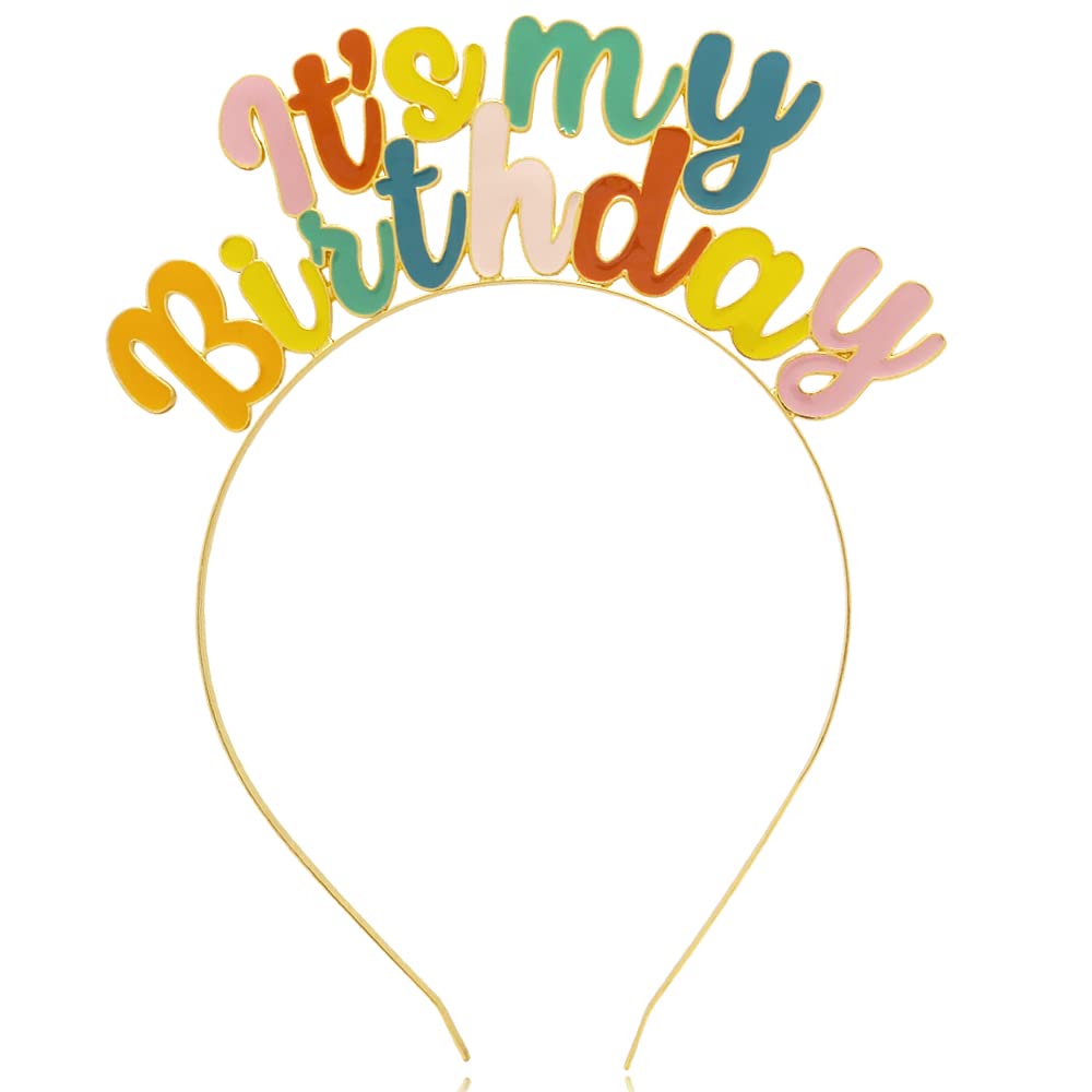**LuReen Birthday Crowns for Women - Sparkling Birthday Tiara & Headband for Birthday Girl - Perfect for Parties, Celebrations & Special Events**