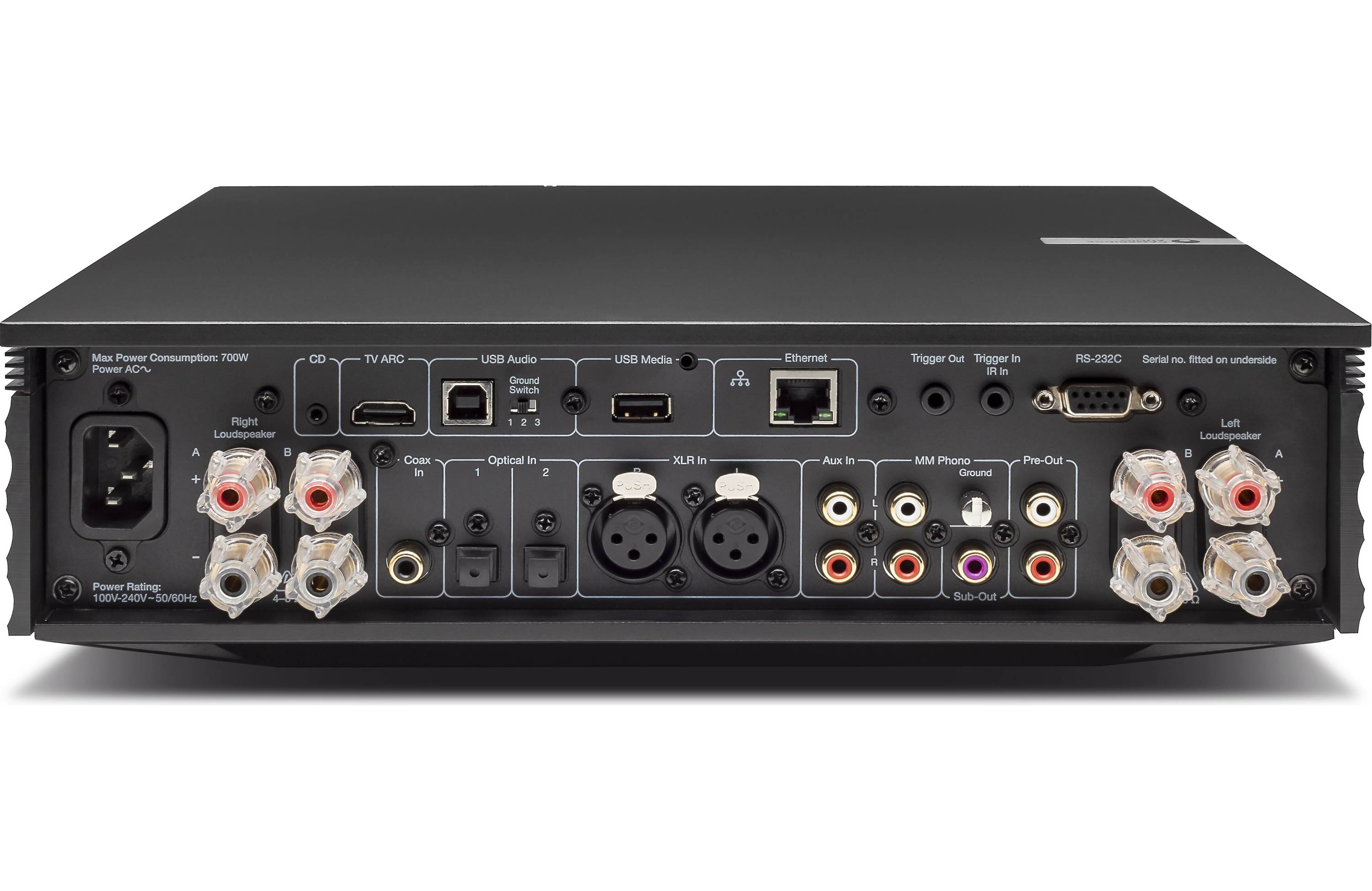 Cambridge Audio Evo 150 Integrated Amplifier with HDMI, WiFi, Bluetooth & AirPlay 2 - High-End Audio System for Home Theater & Music Streaming