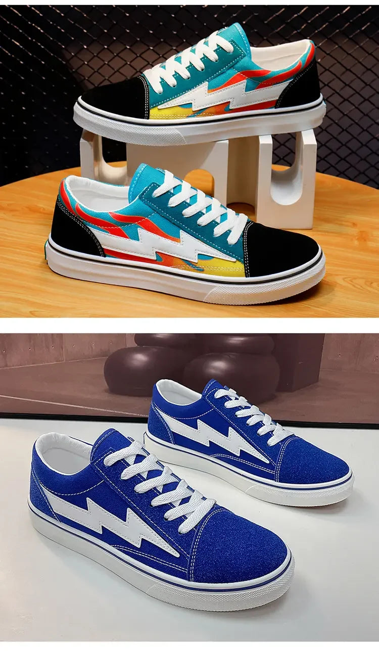 Comfortable Canvas Tennis Shoes for Women & Men - Lightweight Casual Walking Sneakers for Everyday Wear, Gym, and Outdoor Activities