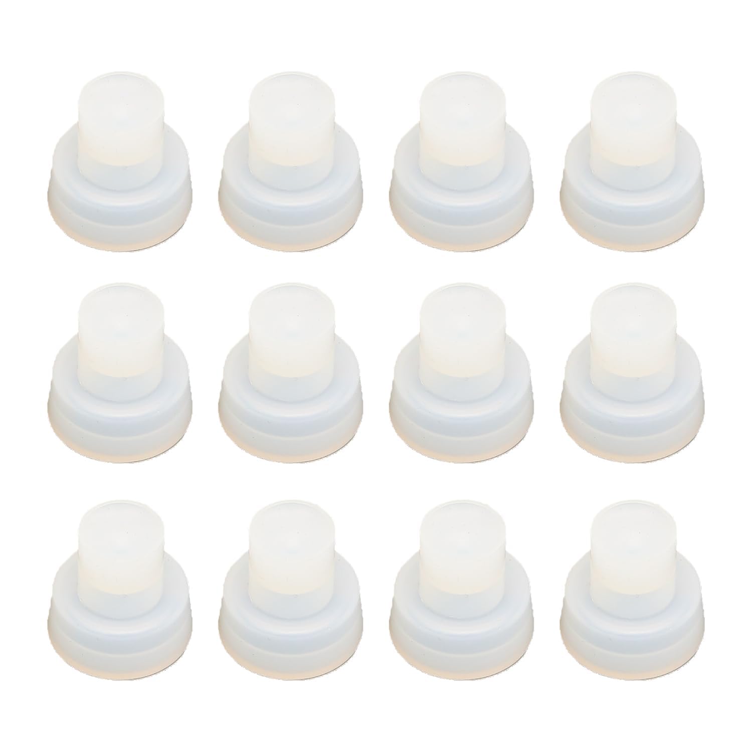 Bunn Tea Maker & Coffee Maker Replacement Parts - 12 Pack Silicone Faucet Seat Cup 00600.1000 for Coffee Nozzles & Tea Urns | Durable & Leak-Proof for Commercial & Home Brewing
