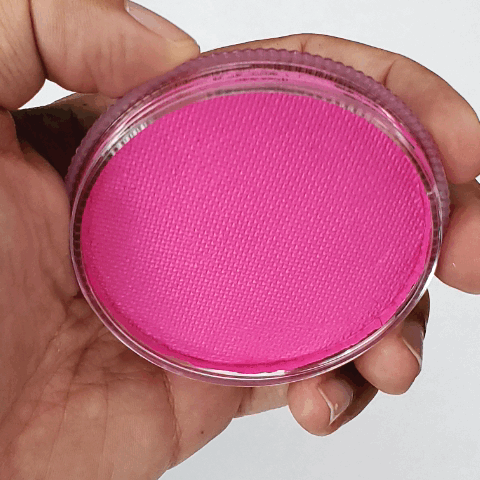 Fusion Body Art Face Paint - Prime Pink Sorbet (32g) | Professional Water-Based Makeup for Halloween, Cosplay & Face Painting