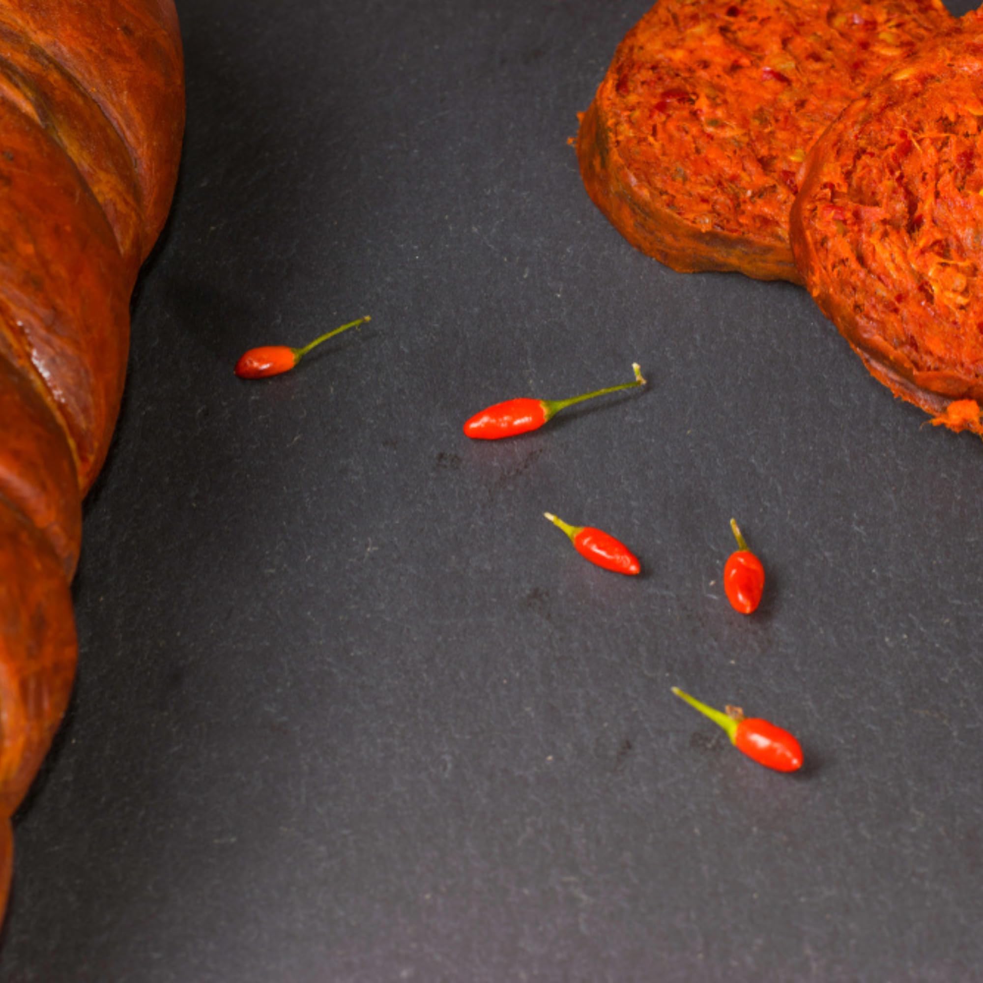 Sanniti Bomba Calabrese Hot Spread - Authentic Italian Spicy Pepper Sauce, 10.9 oz | Gluten-Free, Vegan | Perfect for Pasta, Pizza, Sandwiches & Charcuterie Boards