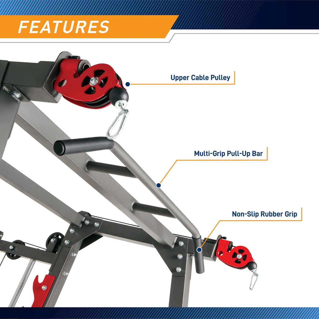 Marcy Pro SM-4903 Smith Machine Home Gym System - Full Body Workout Equipment for Strength Training | Perfect for Home Gym, Weight Lifting & Fitness Enthusiasts