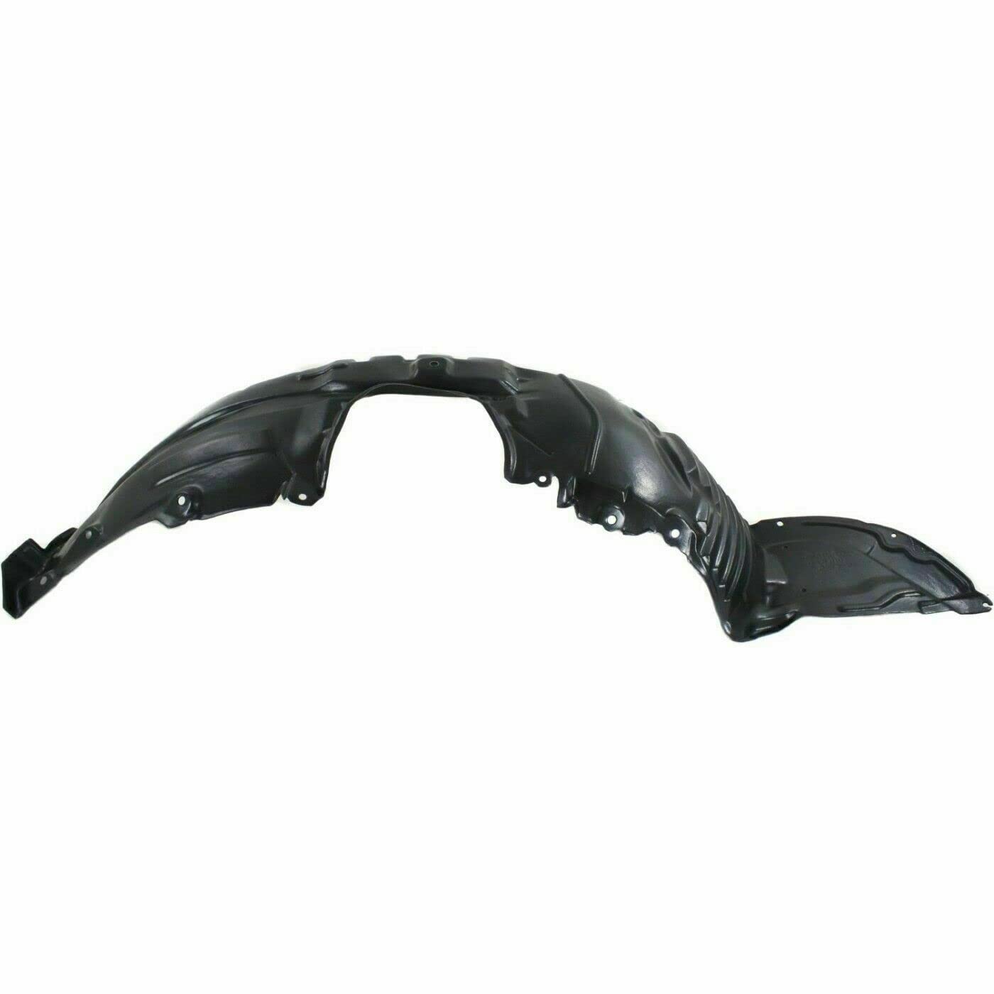2010-2013 Mazda 3 Front & Rear Engine Splash Shield Under Cover + Fender Liners Set (Driver & Passenger Side) - Direct Replacement Parts MA1249139 MA1248139 MA1228113 MA1228112 - Perfect for Off-Road Protection & Winter Driving