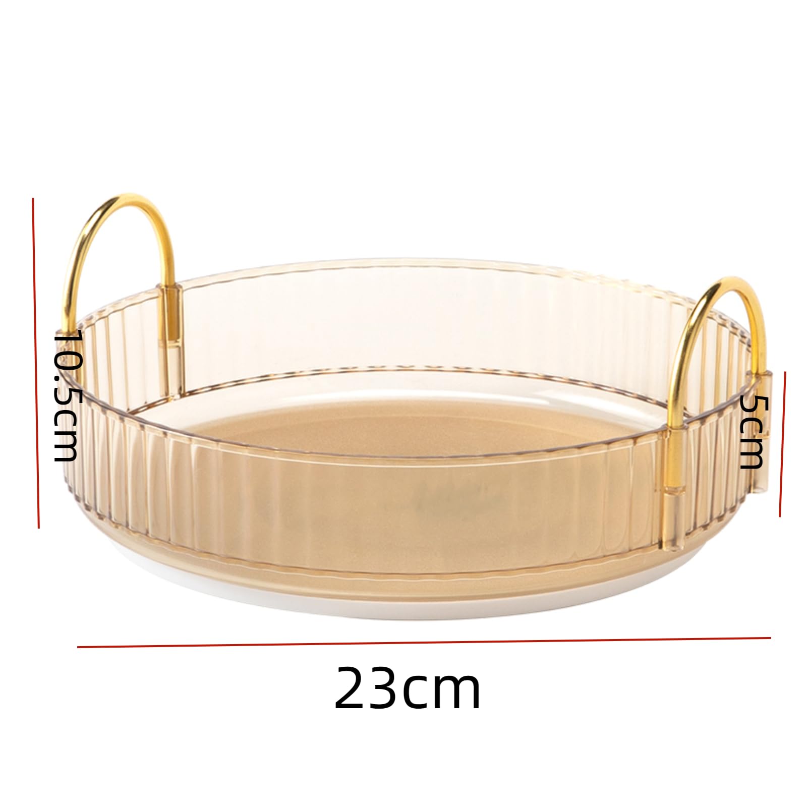360° Rotatable Makeup Organizer & Cosmetic Storage - Thigies Beauty Organizer with Skincare Compartments | Perfect for Vanity Table, Bathroom Counter & Travel Beauty Case