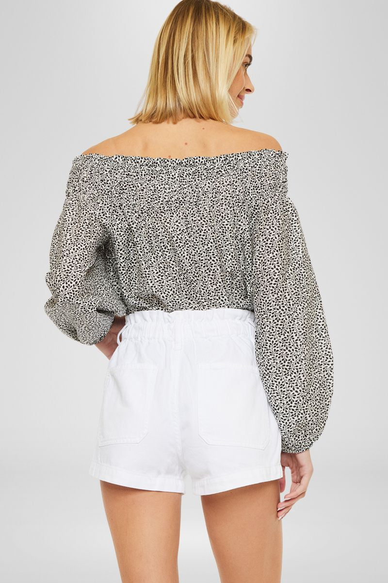 Deysi Ultra High Waist Paper Bag Shorts for Women - Trendy Summer Casual Shorts with Elastic Waistband | Perfect for Beach, Gym, and Everyday Wear