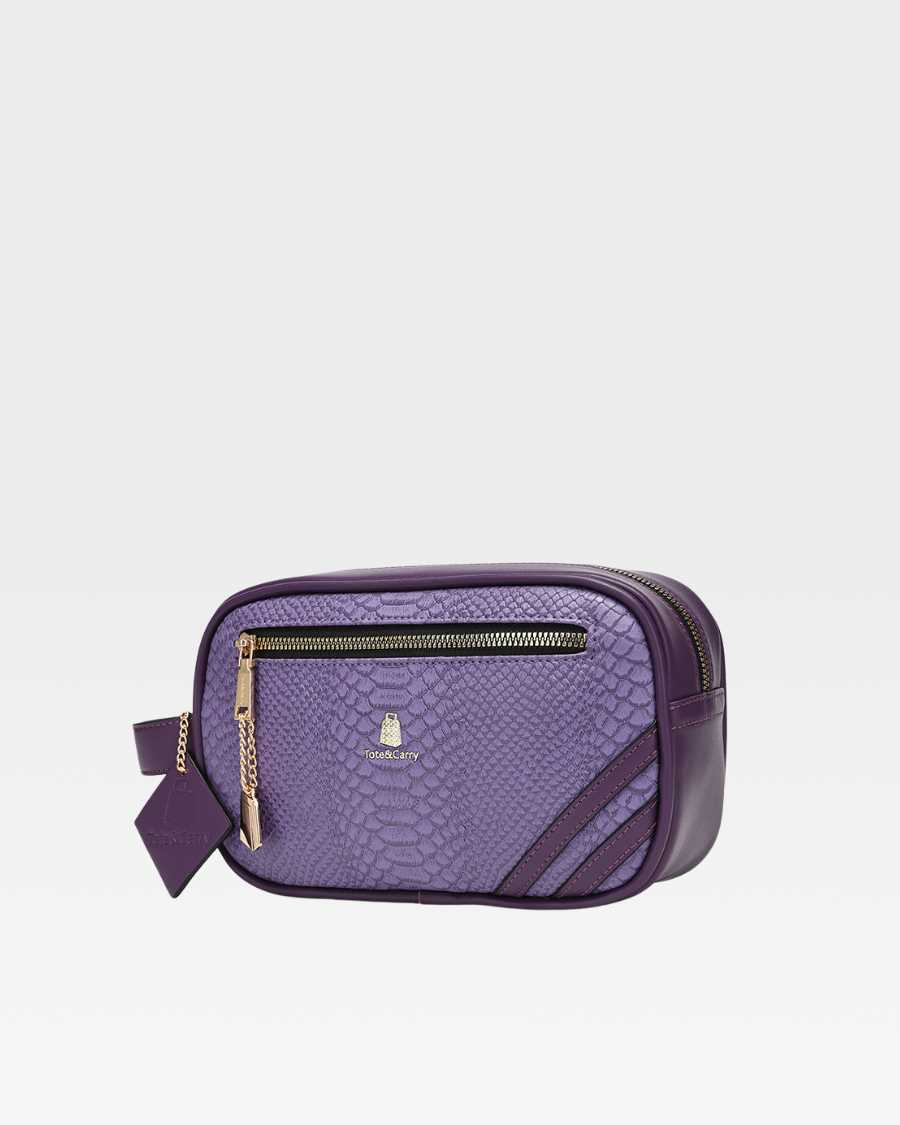 Apollo 1 Waterproof Travel Toiletry Bag - Purple Cosmetic Organizer for Men & Women | Perfect for Vacation, Gym, Camping & Business Trips
