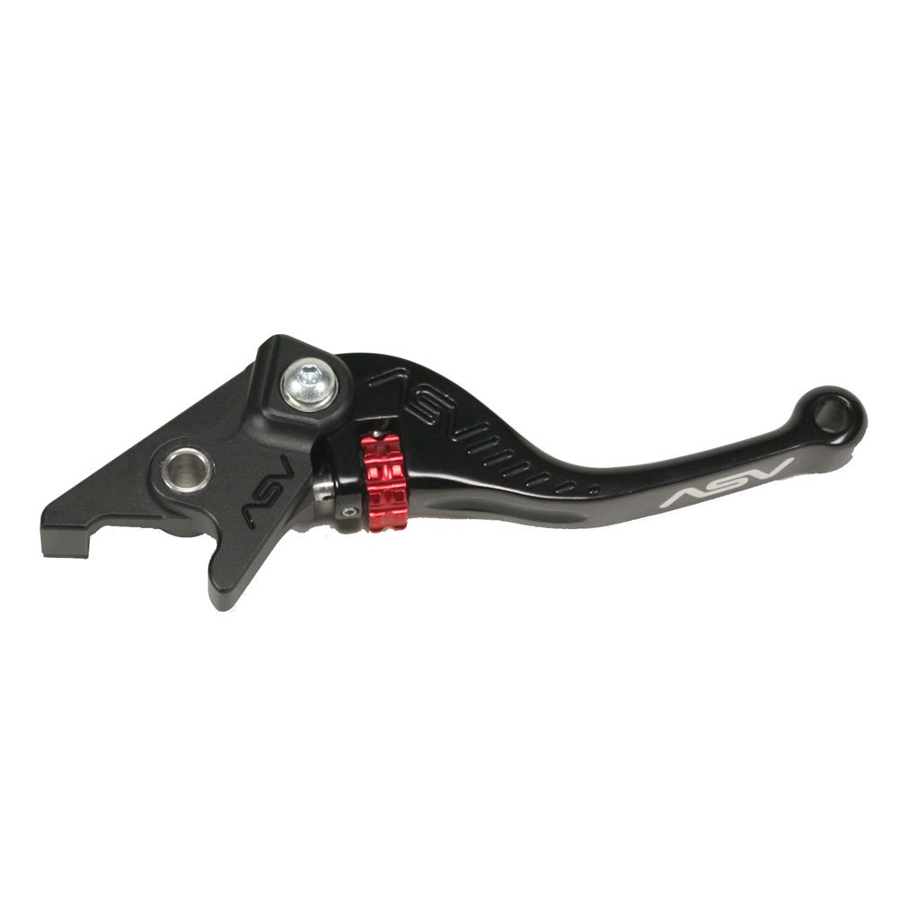 ASV F3 Sport Shorty Brake Lever - Black - Compatible with Ducati 750/D Monster 1997-2002 - Perfect for Motorcycle Racing & Custom Bike Upgrades