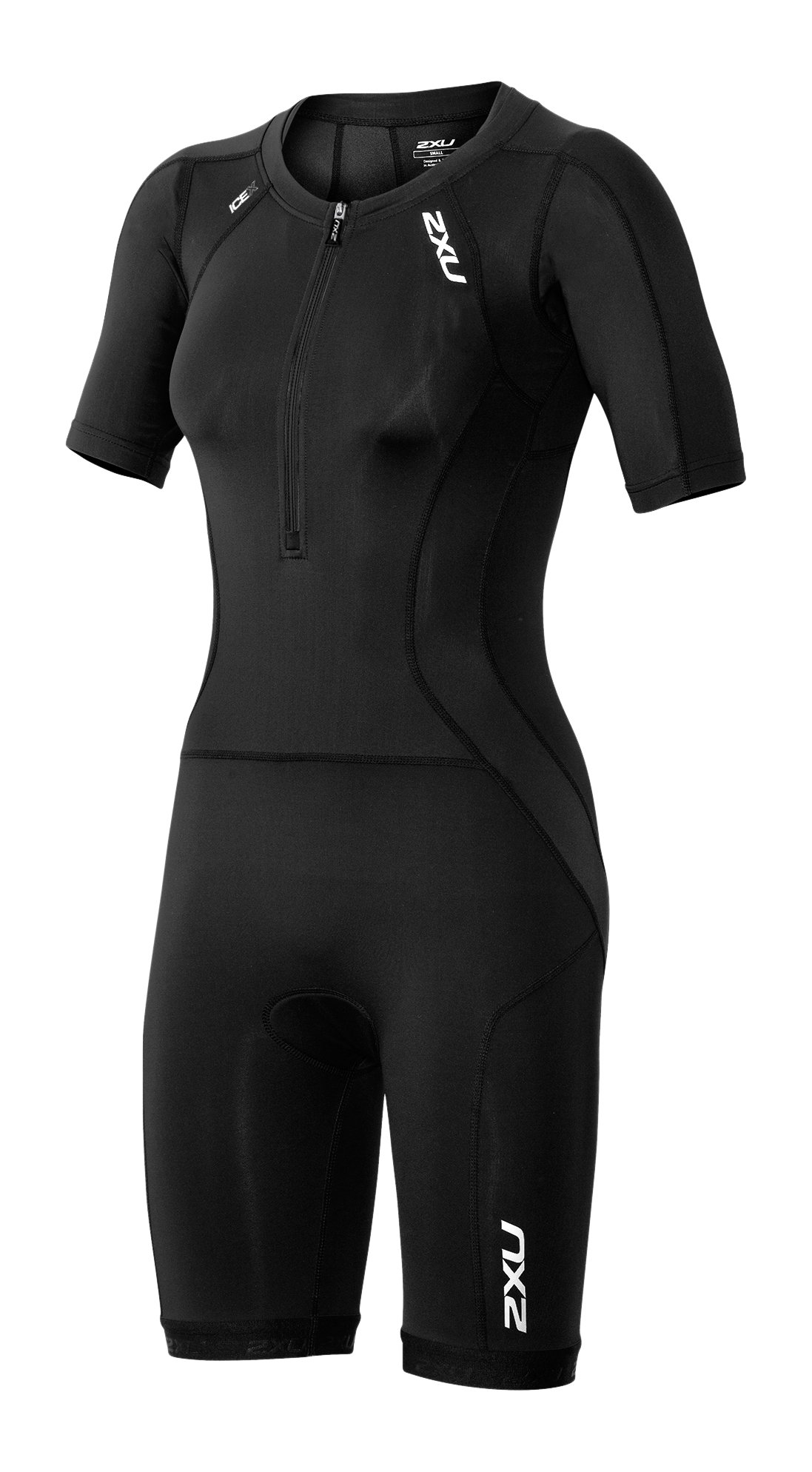2XU Women's Compression Sleeved Trisuit - High Performance Triathlon Suit for Swimming, Cycling & Running - Perfect for Training & Competitions
