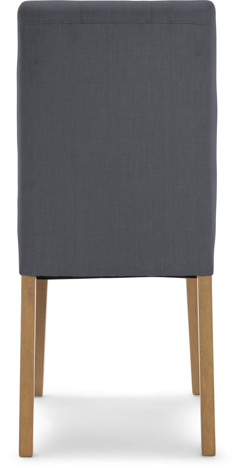 Finch Westport Tufted Dining Chairs Set of 2 - Gray Upholstered Side Chairs for Kitchen, Dining Room & Breakfast Nook - Comfortable & Stylish Seating Solution