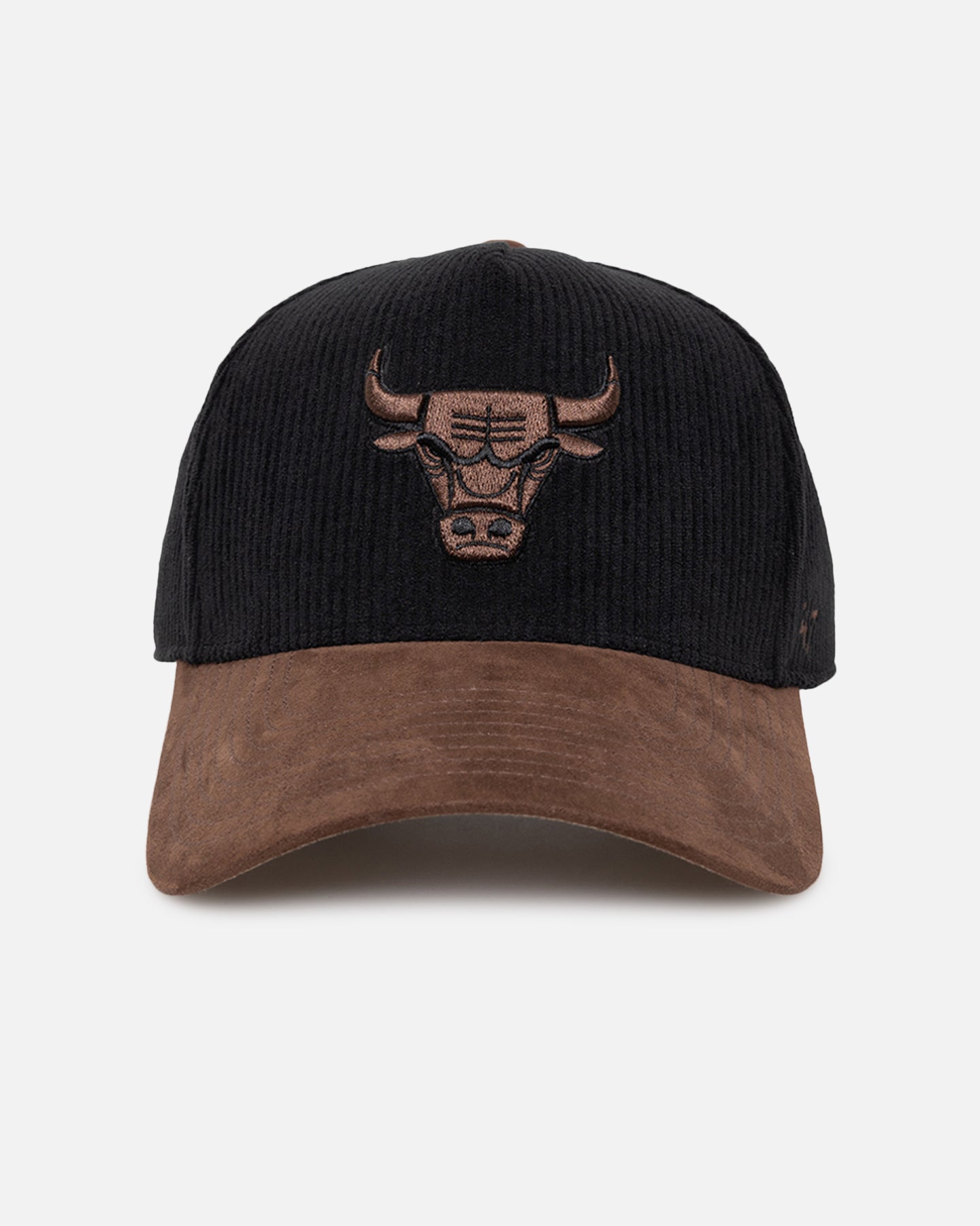 47 Brand Chicago Bulls 'Black Barren' Snapback Hat - Adjustable 47 Offside DT Baseball Cap for Men & Women - Perfect for Basketball Games, Streetwear Fashion & Sports Fans
