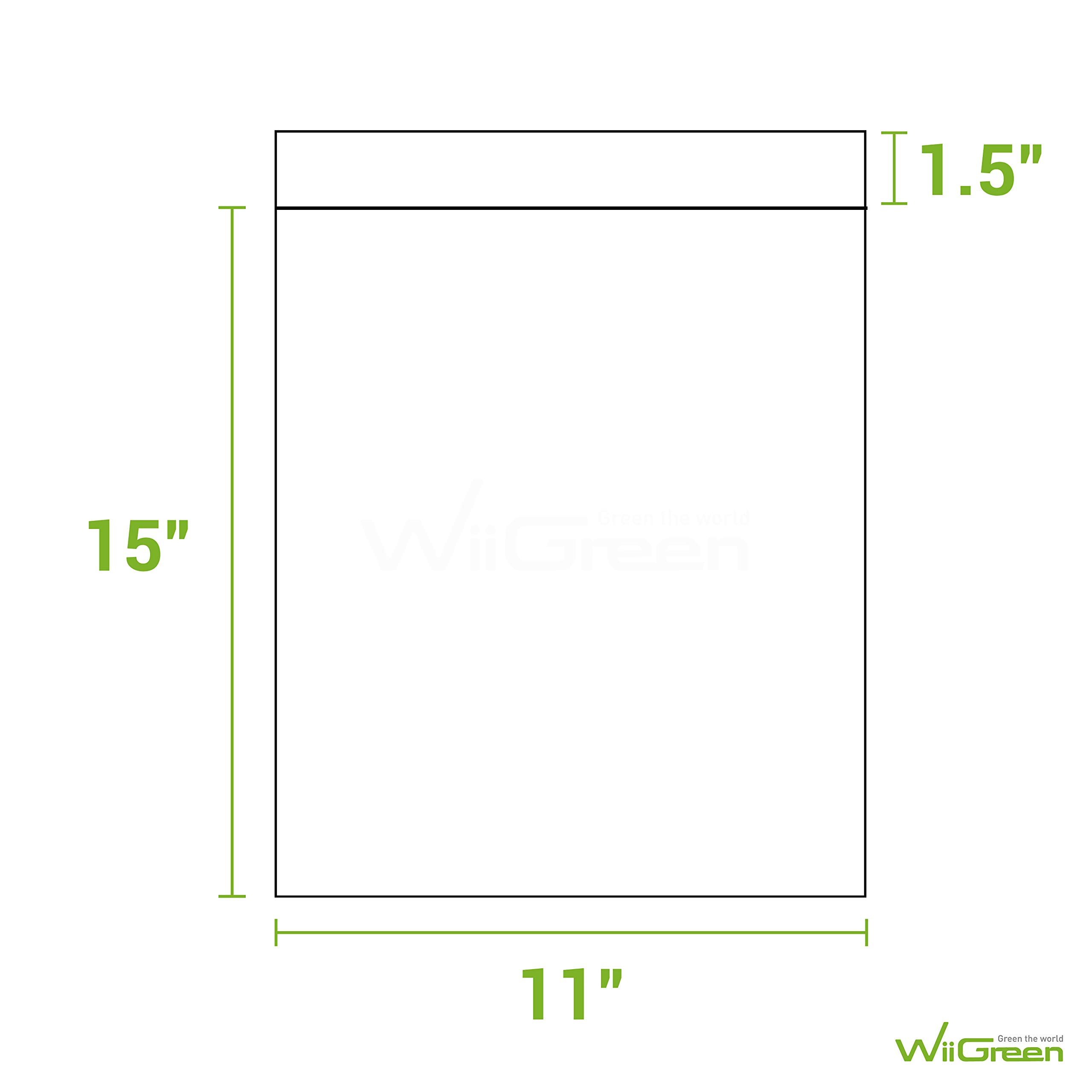 2000 PCS 11x15 inch White Poly Mailers - Self Adhesive Waterproof Shipping Envelopes, Durable Tear-Proof Packaging Bags for Office, Industrial & Postal Use, Perfect for Ecommerce, Gift Wrapping & Mailing