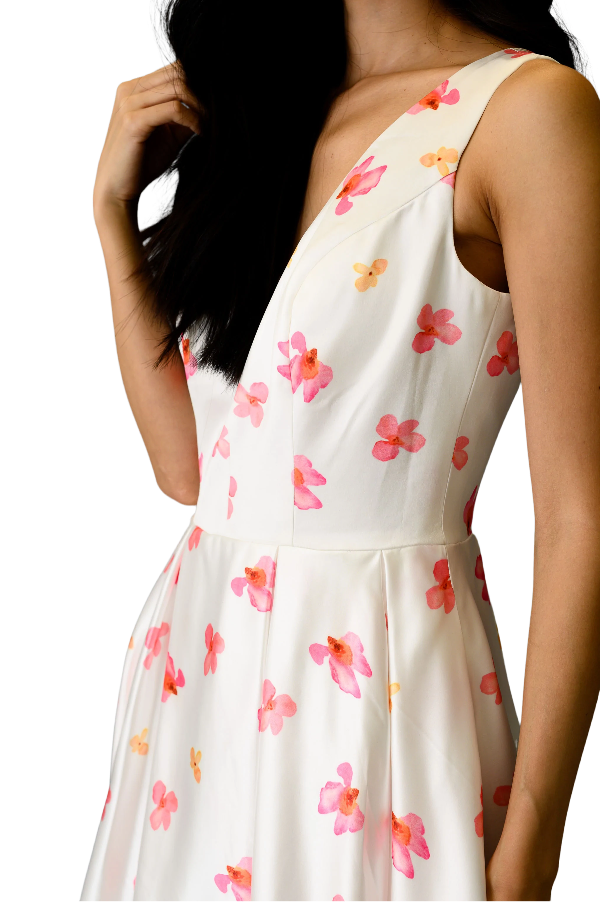 Elegant Women's Floral Formal Dress for Wedding, Party & Evening Events - Stylish & Comfortable Maxi Dress
