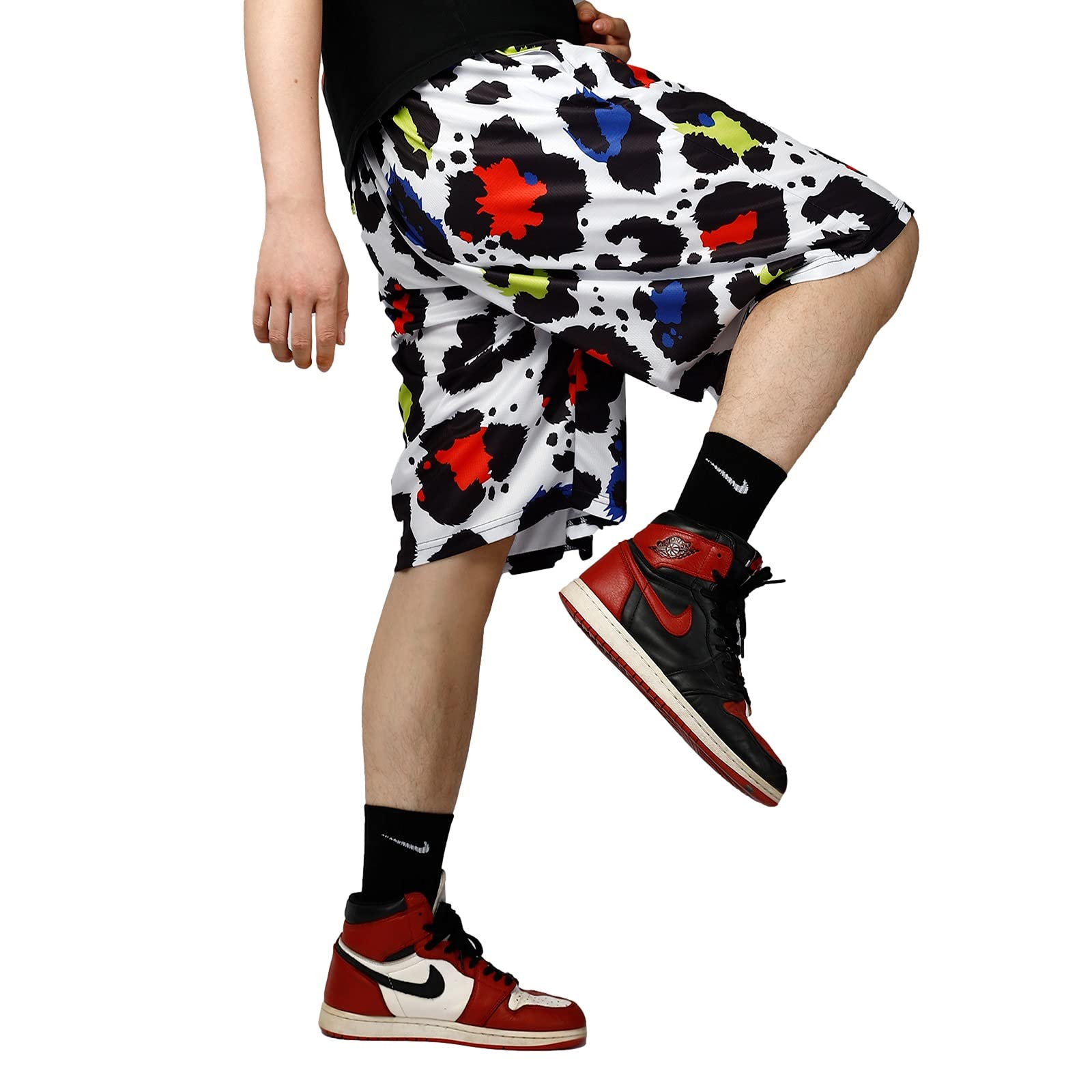 MINIZEBRA Men's Basketball Shorts - Breathable Running & Workout Shorts with Pockets for Gym, Sports & Casual Wear