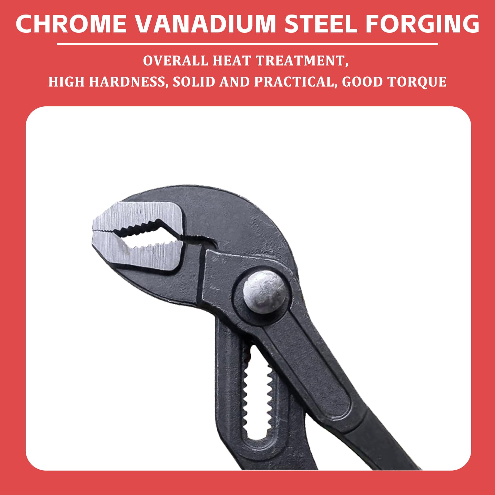 **Groove Wrench Pliers Set (7in, 10in, 12in) – Quick Adjust Water Pump Pliers, Durable CR-V Steel Tongue & Groove Joint Pliers for Tight Grips & Plumbing – Perfect for DIY Repairs, Home Maintenance & Automotive Work**