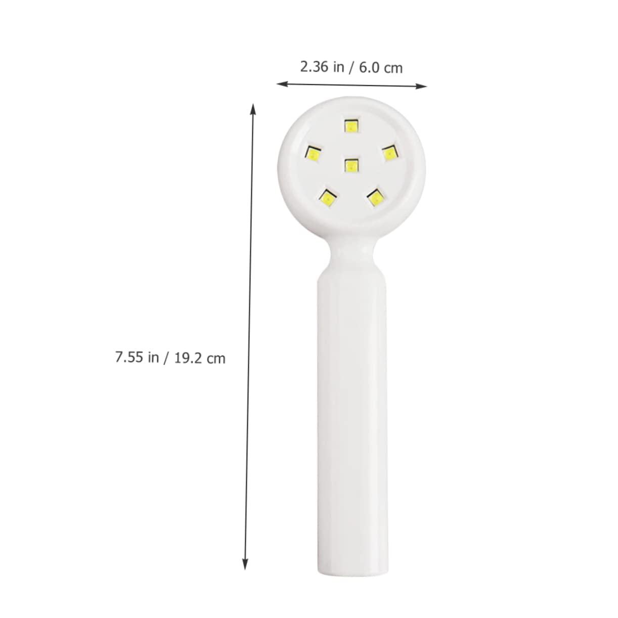 Portable UV LED Nail Lamp for Gel Polish - Handheld Mini UV Light for Quick Drying Nails - Perfect for Home Manicures & Salon Use