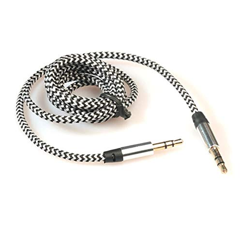 BQYQFXX 3.5mm Male to Male Stereo Aux Cable - Compatible with Smartphones, Car Audio & Home Stereo Systems - High Quality Auxiliary Audio Cord for Music Streaming & Hands-Free Calling (Color: D)