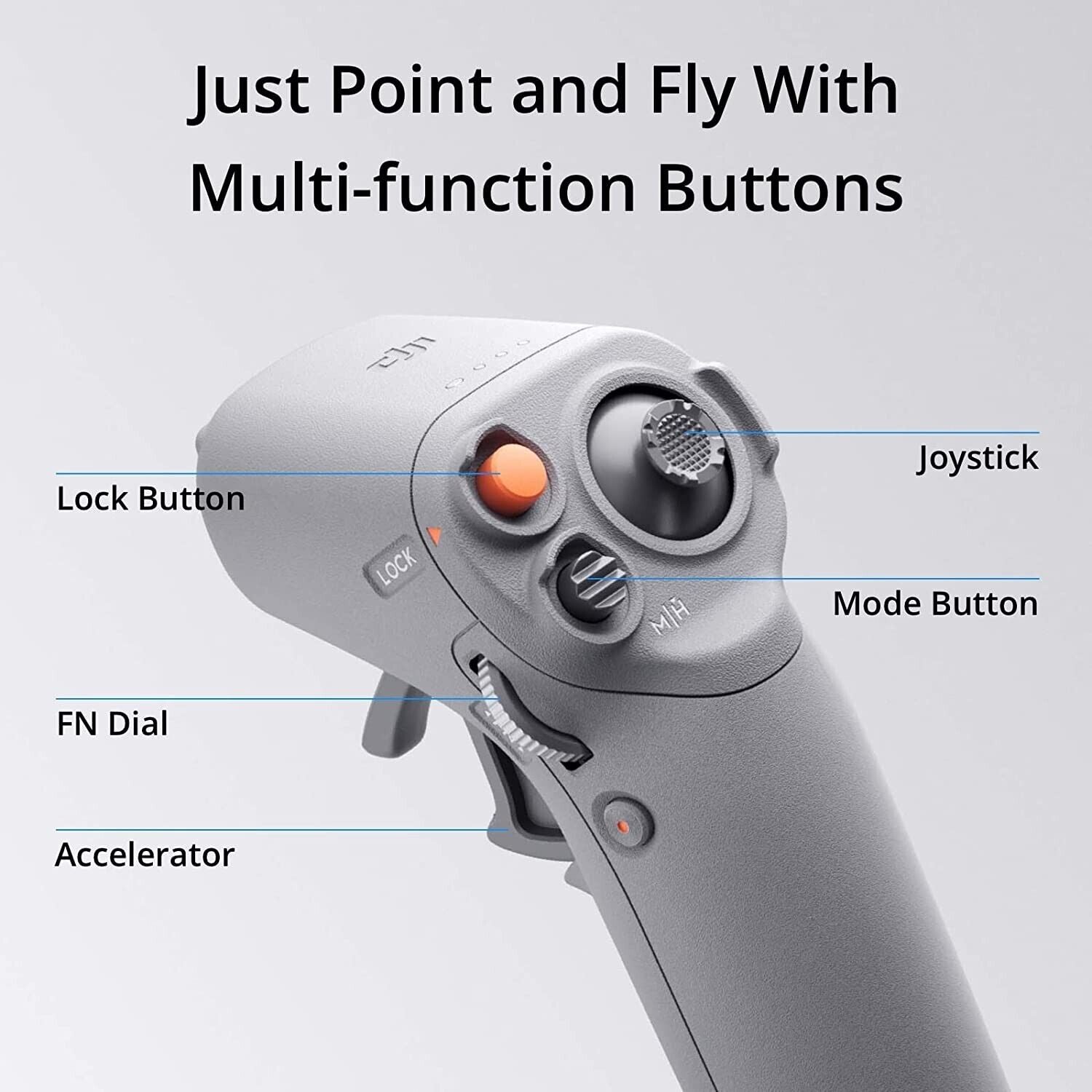 DJI Goggles Integra Motion Combo - FPV Drone Headset with HD Display & Low Latency for Immersive Flying Experience | Perfect for Racing, Aerial Photography & VR Exploration