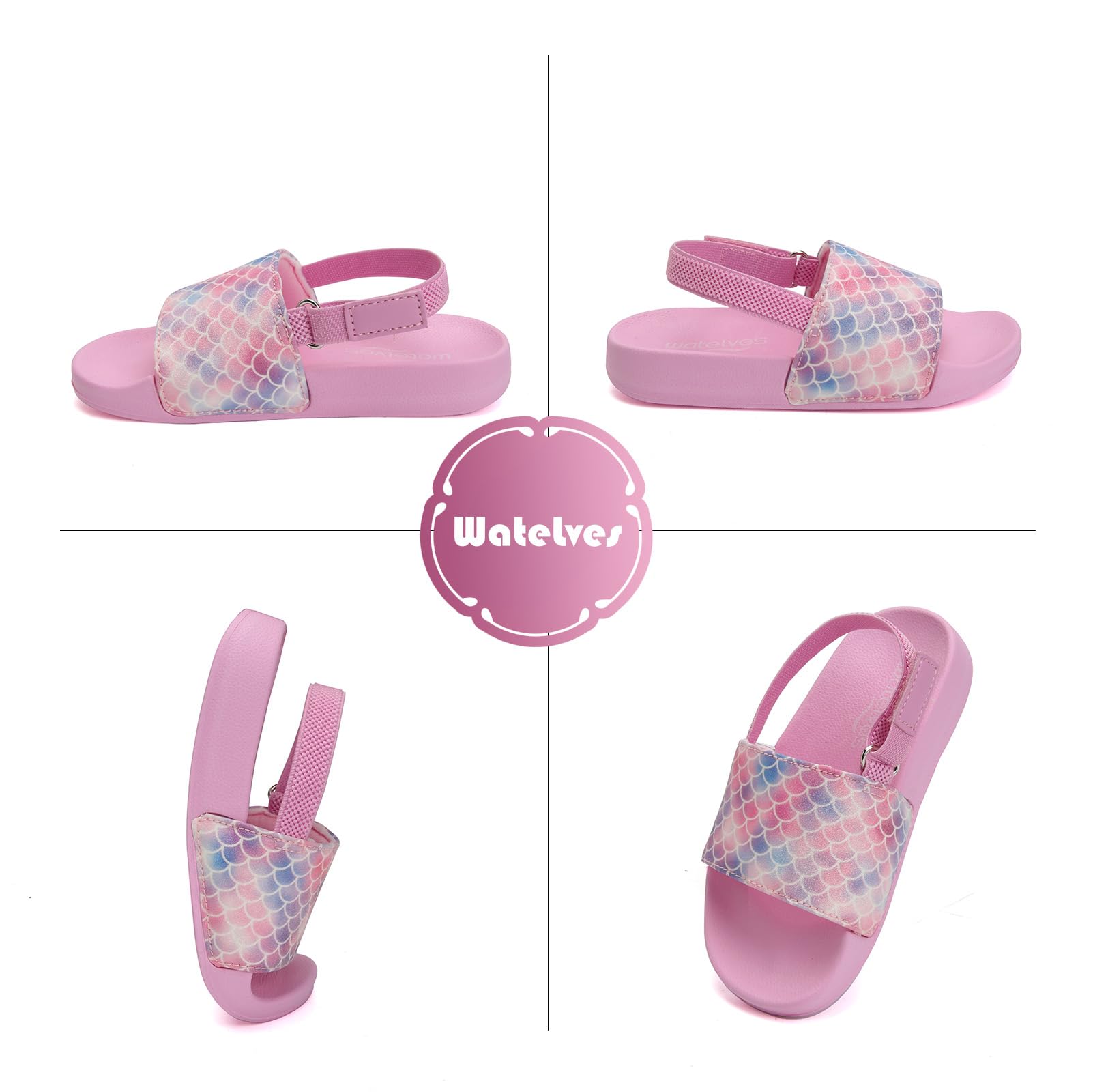 **WateLves Kids Water Shoes for Toddler Boys & Girls - Non-Slip Swim Sandals for Beach, Pool & Outdoor Play - Comfortable Casual Slippers for Summer Activities**