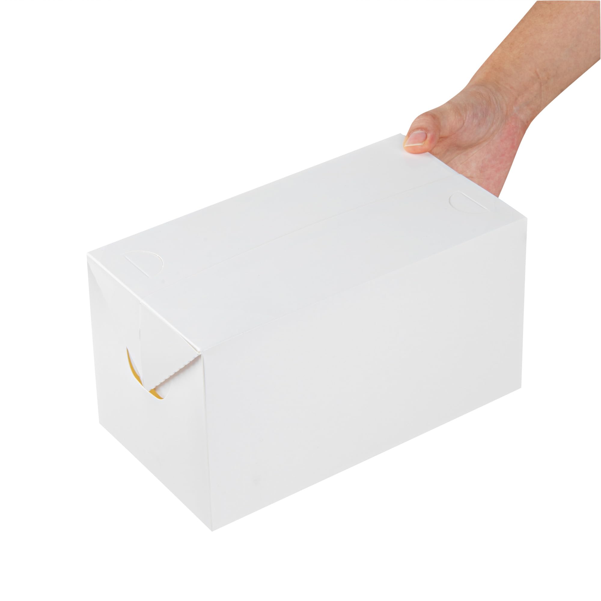 Restaurantware Bio Tek 80oz Eco-Friendly Takeout Containers - 400 Pack Rectangle Disposable Food Boxes with Secure Fast Closure | Leakproof & Greaseproof | Perfect for Burgers, Fried Chicken, Catering & Food Delivery Services