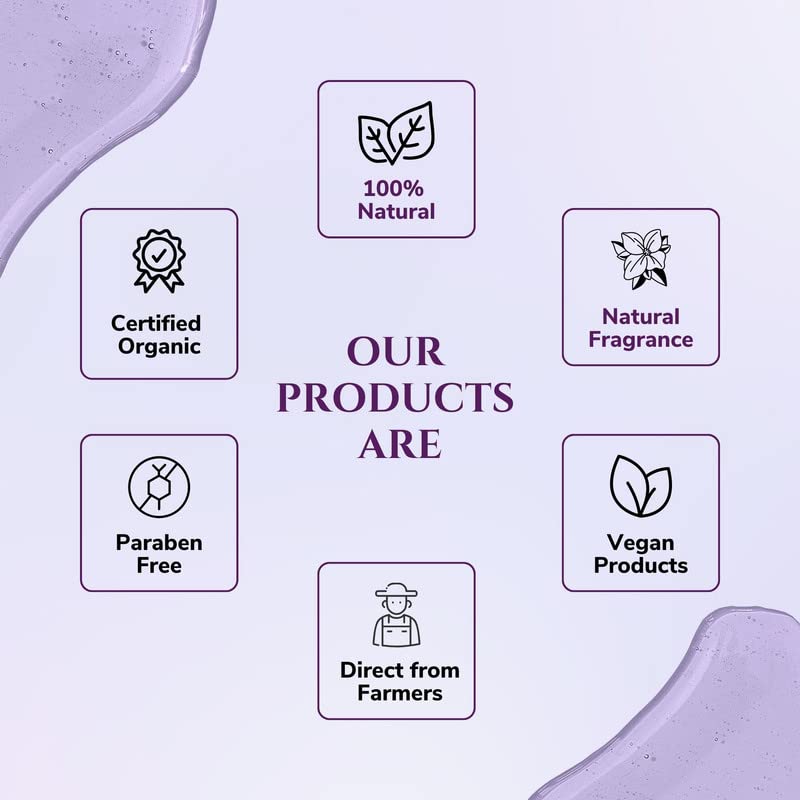 Skin Routine's Lavender Gel Body Lotion with Pure Lavender Essential Oil | Hydrating Moisturizer for Dry Skin | Summer Skincare for Women & Men | 200ml | Perfect for Daily Use & After Sun Care