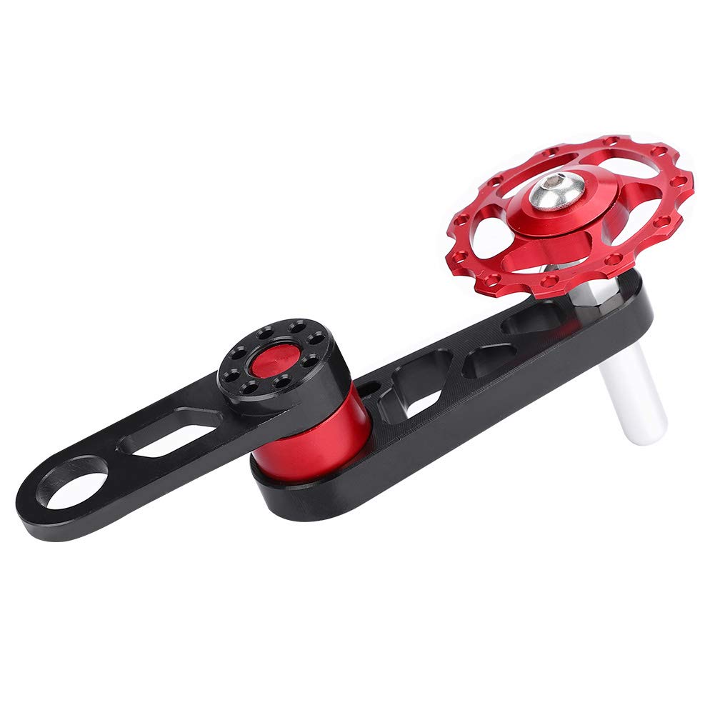 Single Speed Bike Chain Tensioner - Adjustable Bicycle Derailleur Guide for Road Racing & Folding Bikes - Rear Chain Stabilizer for Smooth Riding & Easy Maintenance - Perfect for Urban Commuting & Off-Road Cycling
