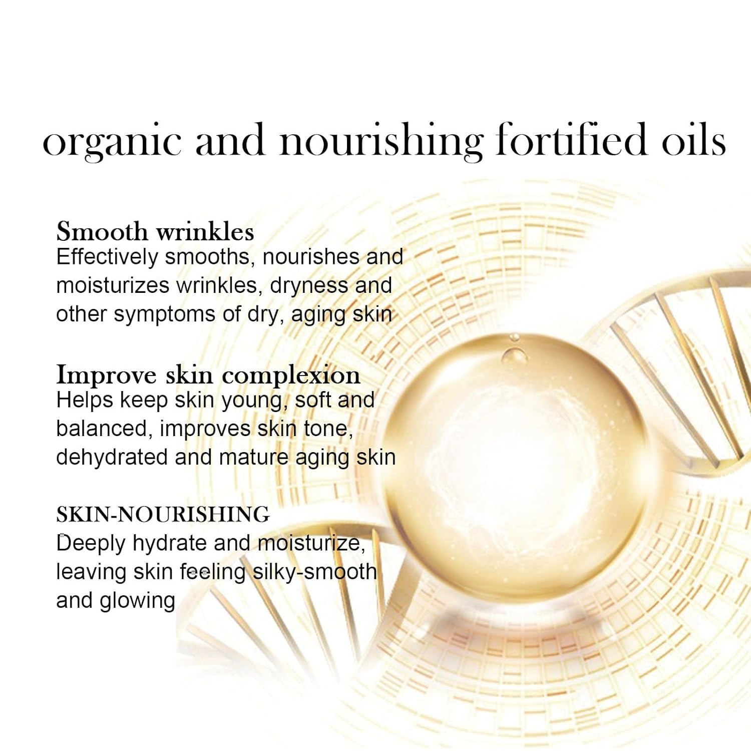 2PCS Castor Oil Black Seed Oil Rosehip Oil Face Serum - Anti-Aging Collagen Boost Serum for Hydration & Brightening - Perfect for Night Routine & Dry Skin Care