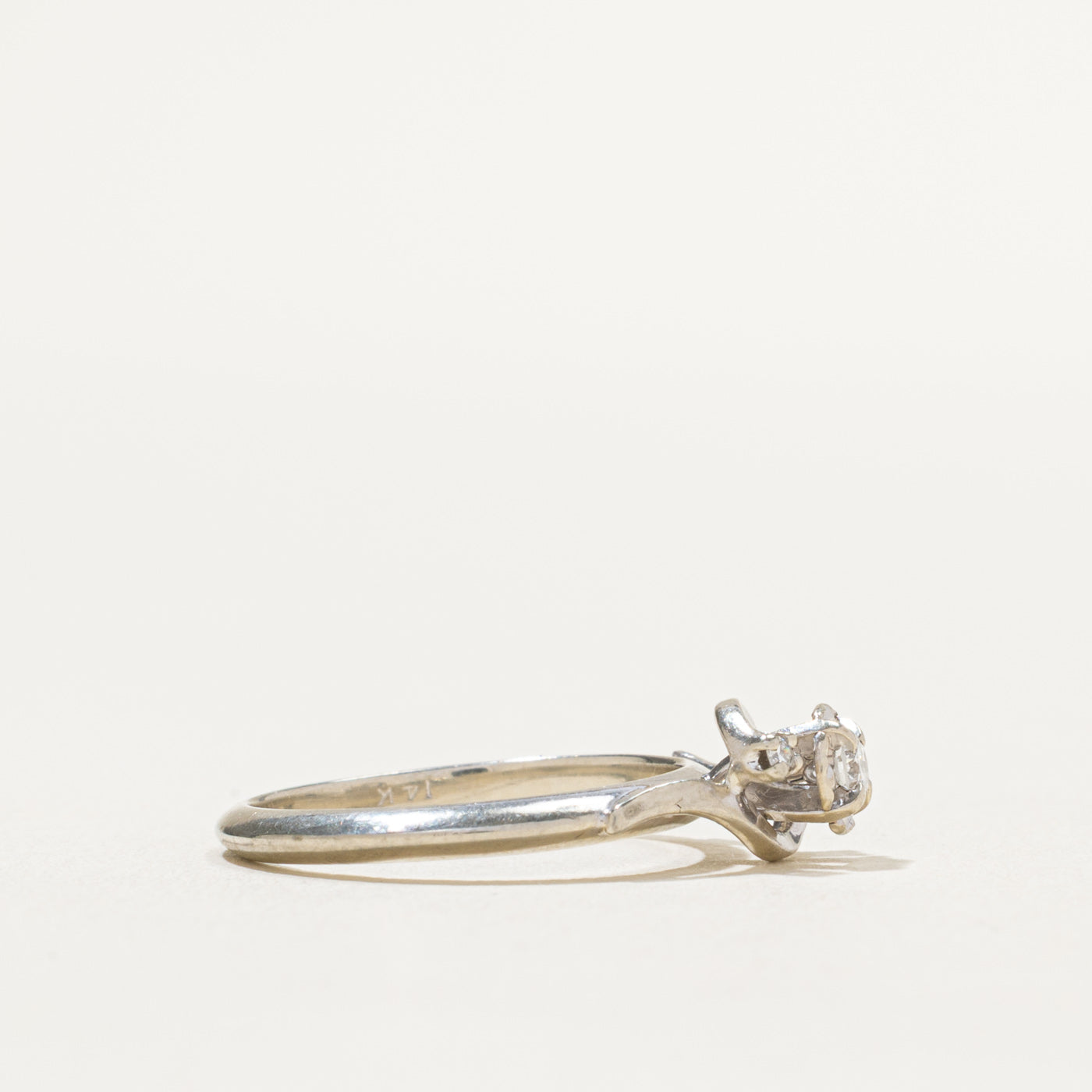 Birks' Illusion Set Diamond Ring | 0.12ctw | Size 5.5 | Elegant Wedding Band & Anniversary Gift for Her | Perfect for Proposals, Engagements & Special Occasions